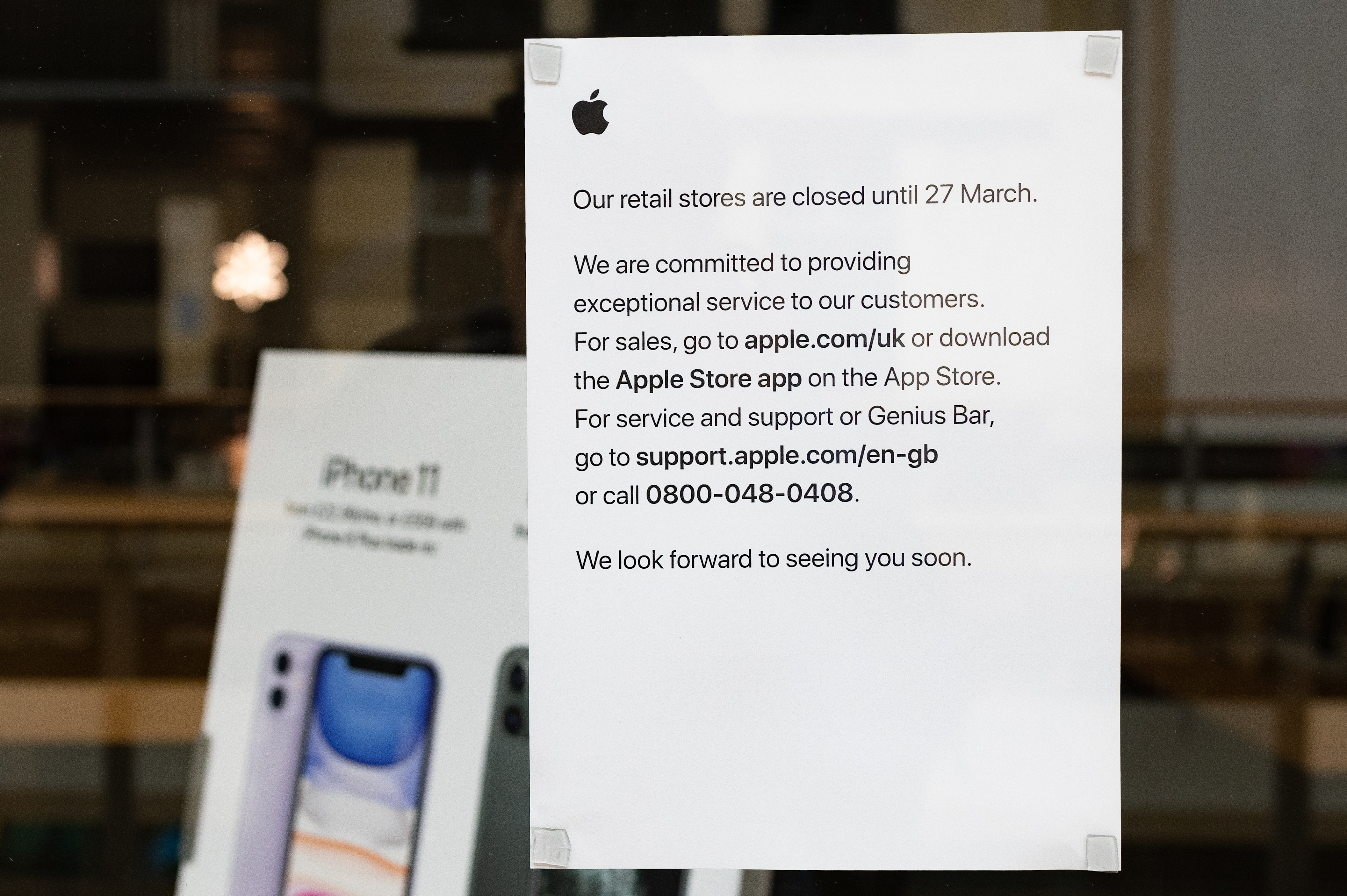Apple had planned to reopen its stores on March 27. With the ongoing coronavirus pandemic, the plan has changed.
