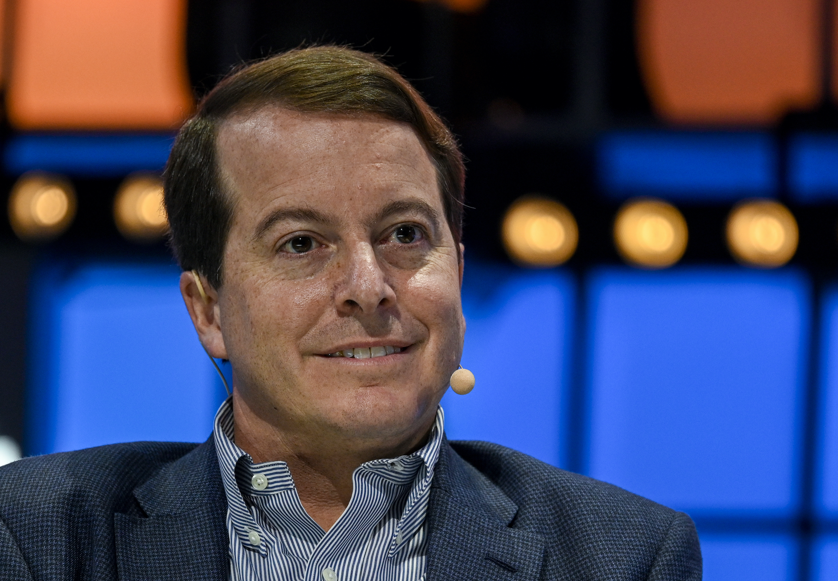 Jamie Iannone, eBay's next CEO, speaks at at Web Summit on November 7, 2019 in Lisbon, Portugal.