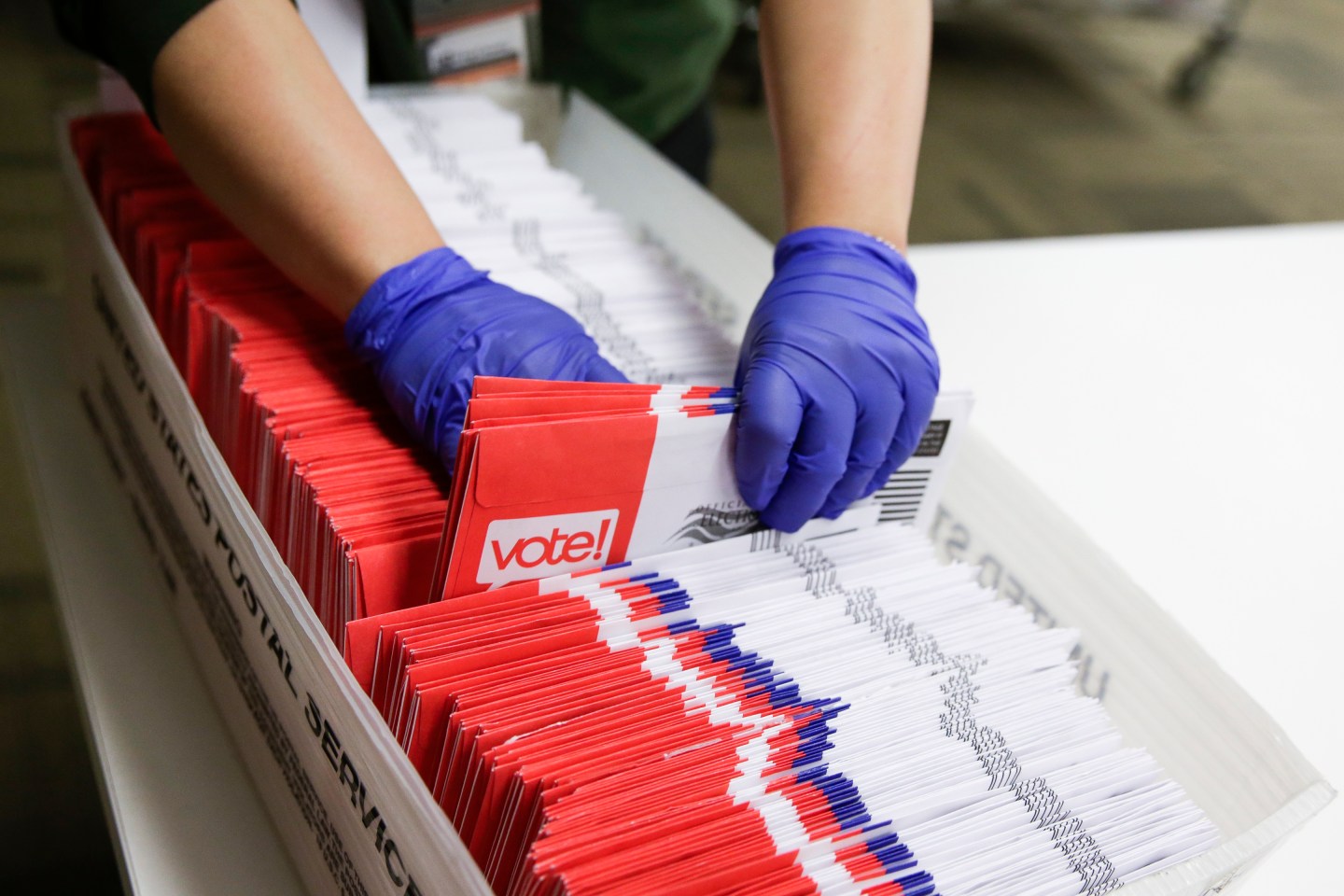 The Republican stance on vote-by-mail is fractured