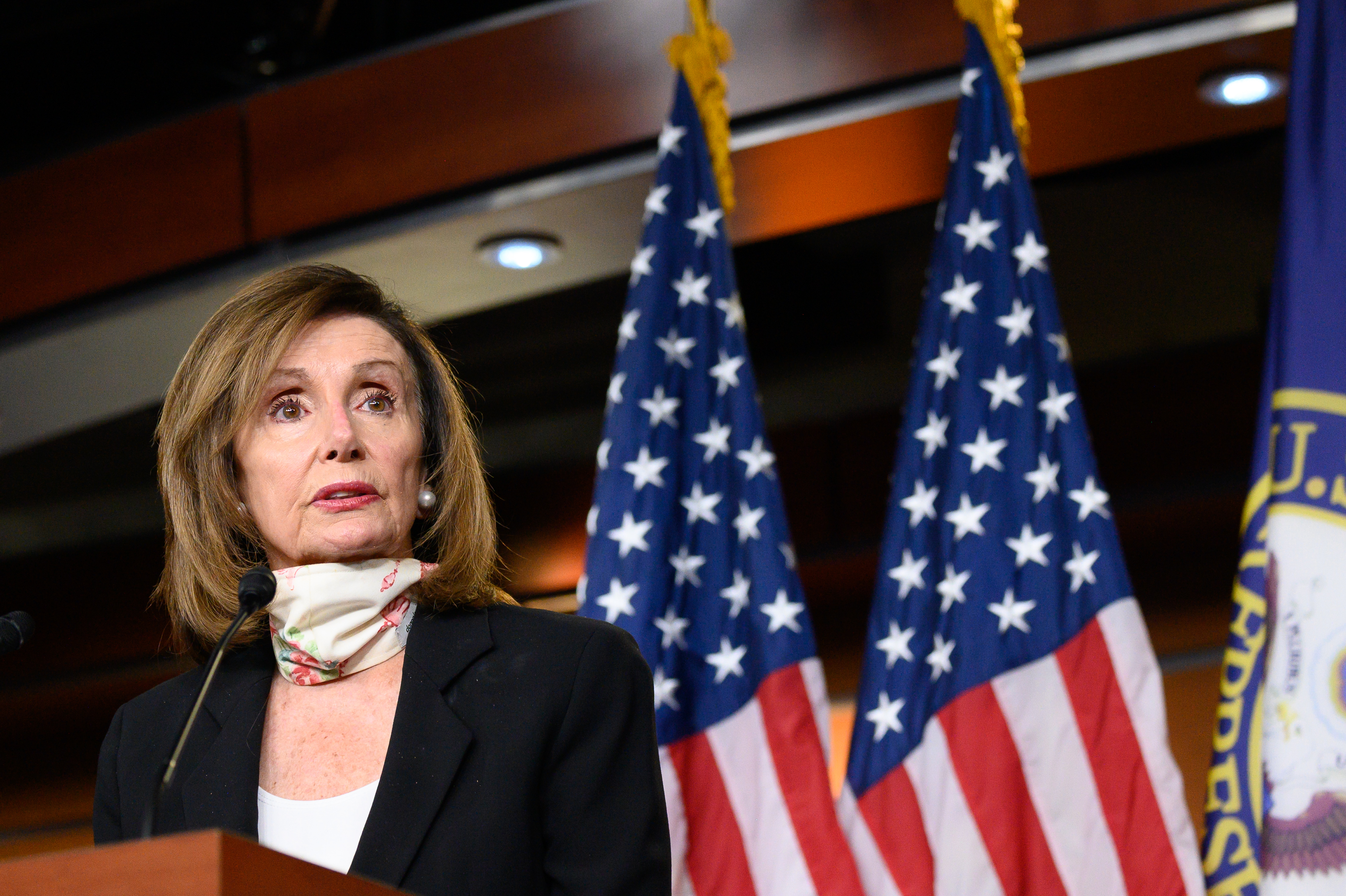 The House passed a bill Thursday to amend rules for the Small Business Administration’s embattled Paycheck Protection Program.  Erin Scott—Bloomberg/Getty Images