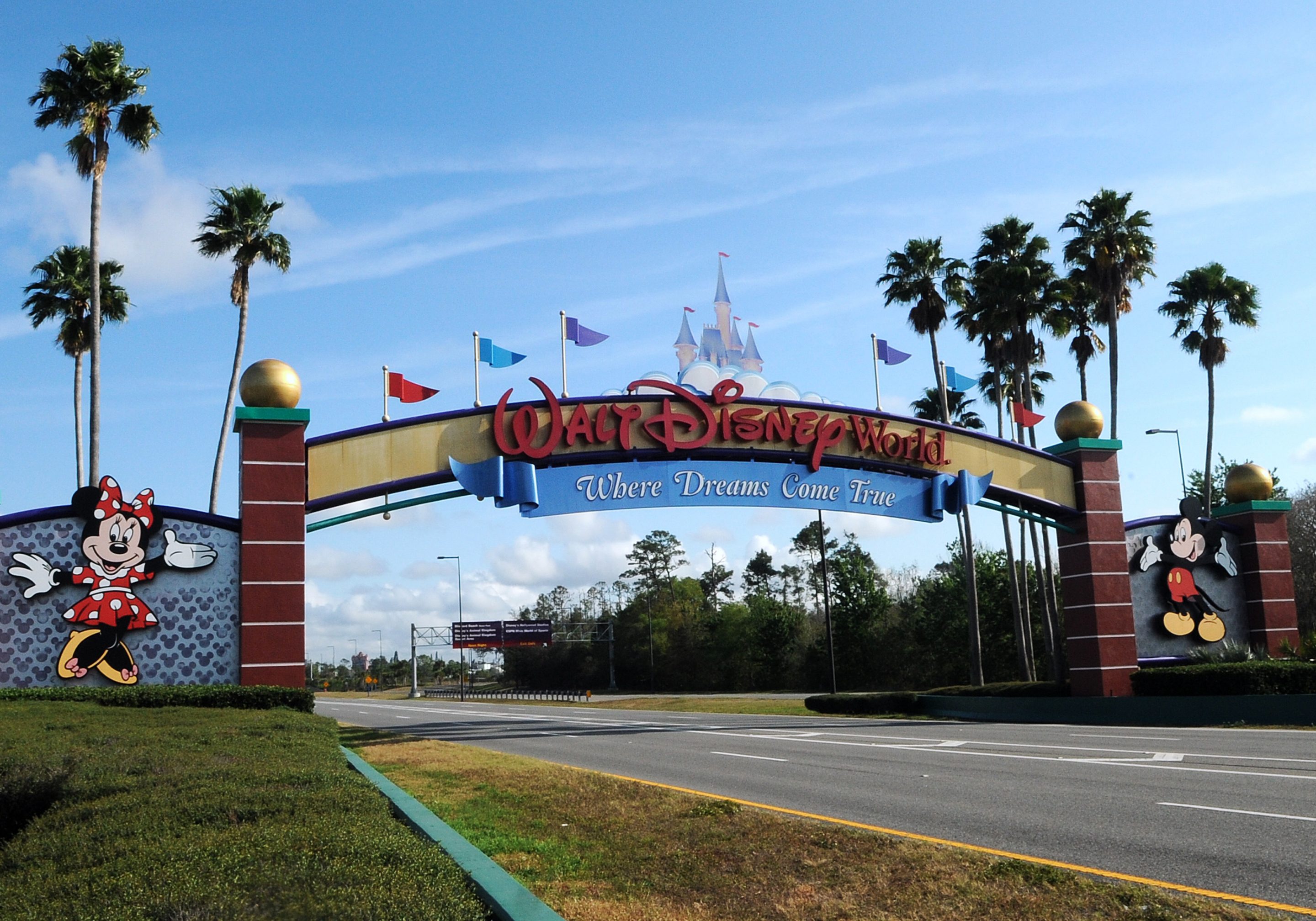 Empty Disney World