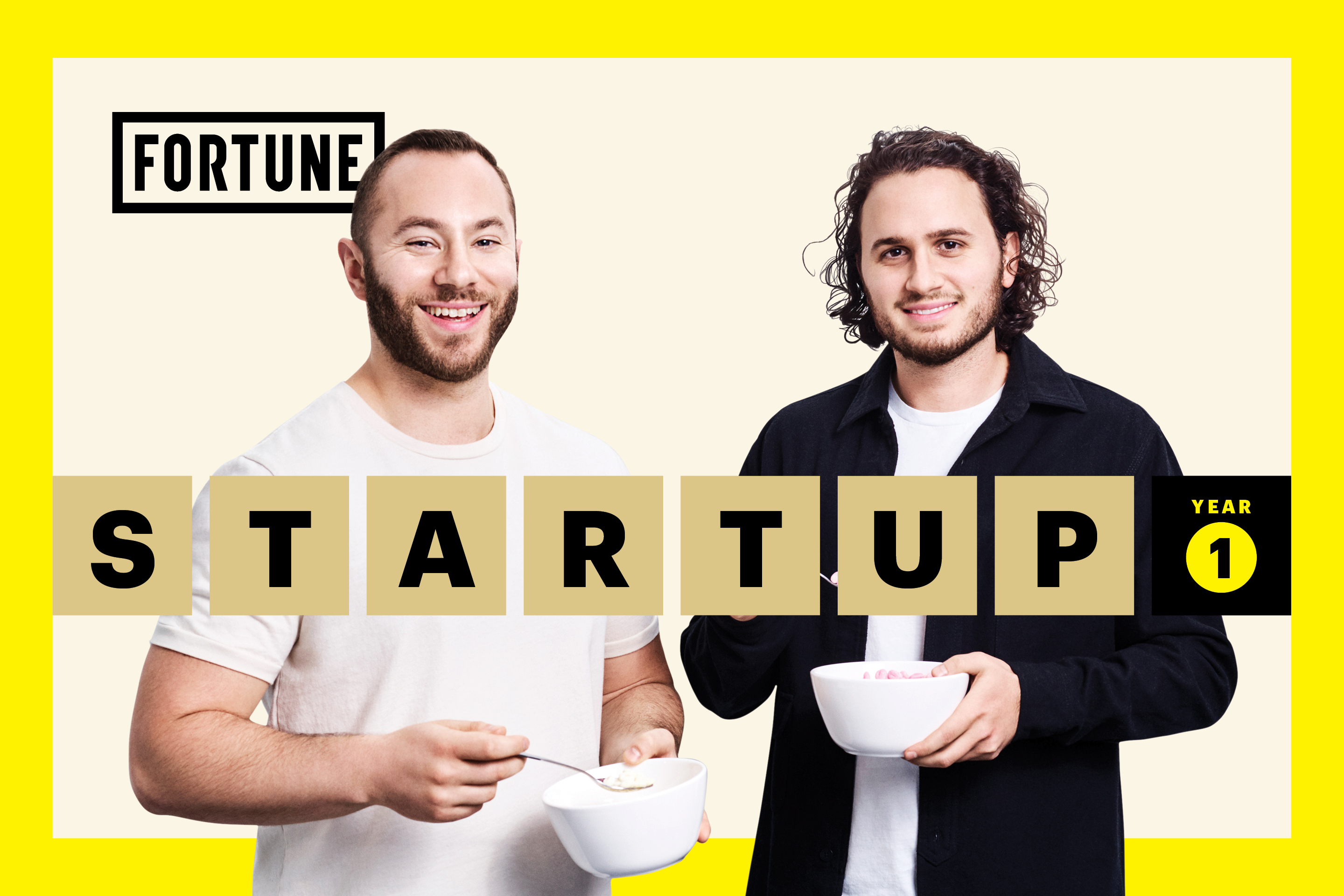 Magic Spoon cofounders Gabi Lewis and Greg Sewitz
