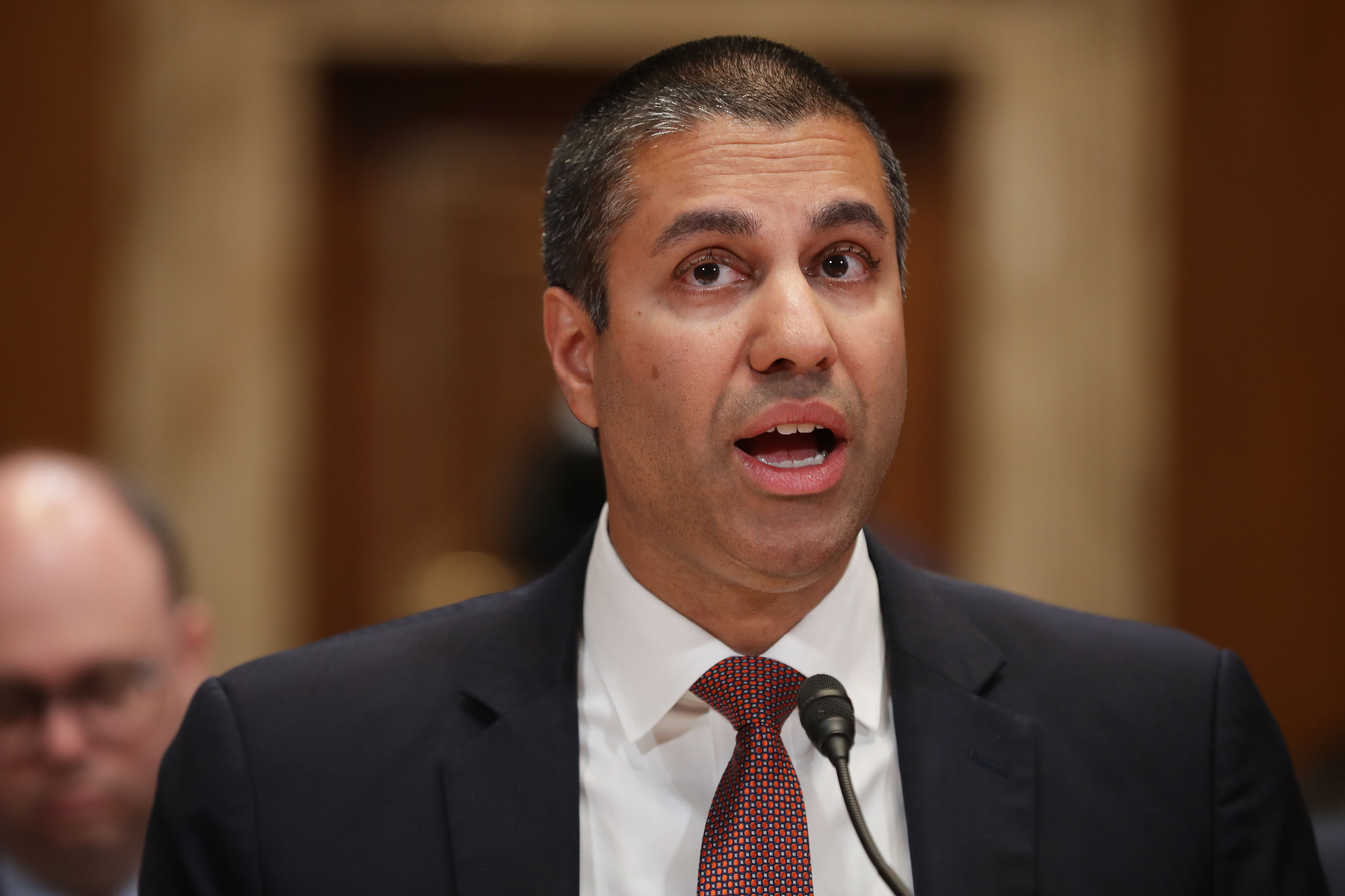 Federal Communication Commission Chairman Ajit Pai. Chip Somodevilla—Getty Images