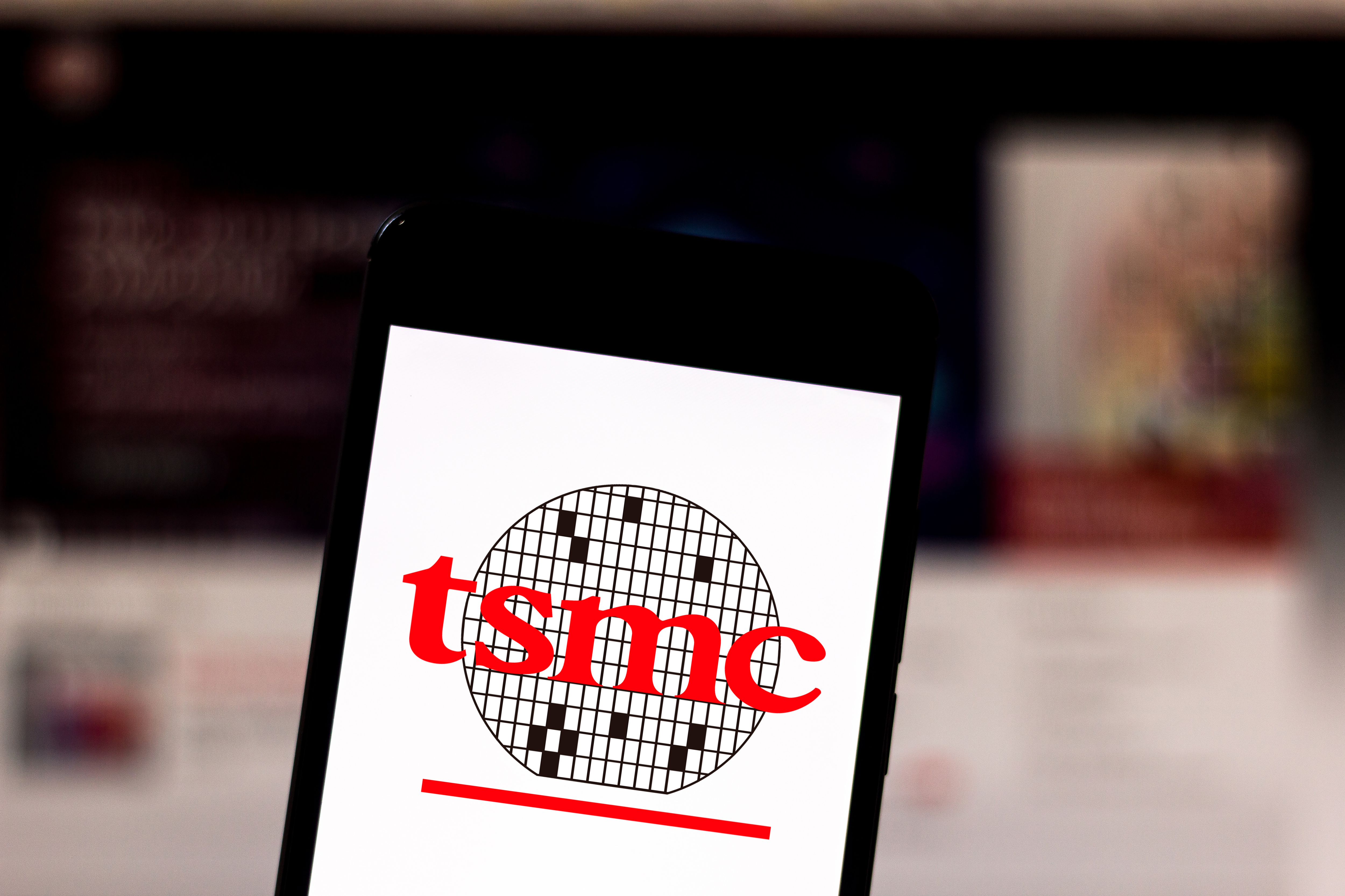 Taiwanese contract semiconductor manufacturer TSMC is set to gain a major contract from Apple. Photo Illustration by Rafael Henrique/SOPA Images/LightRocket via Getty Images