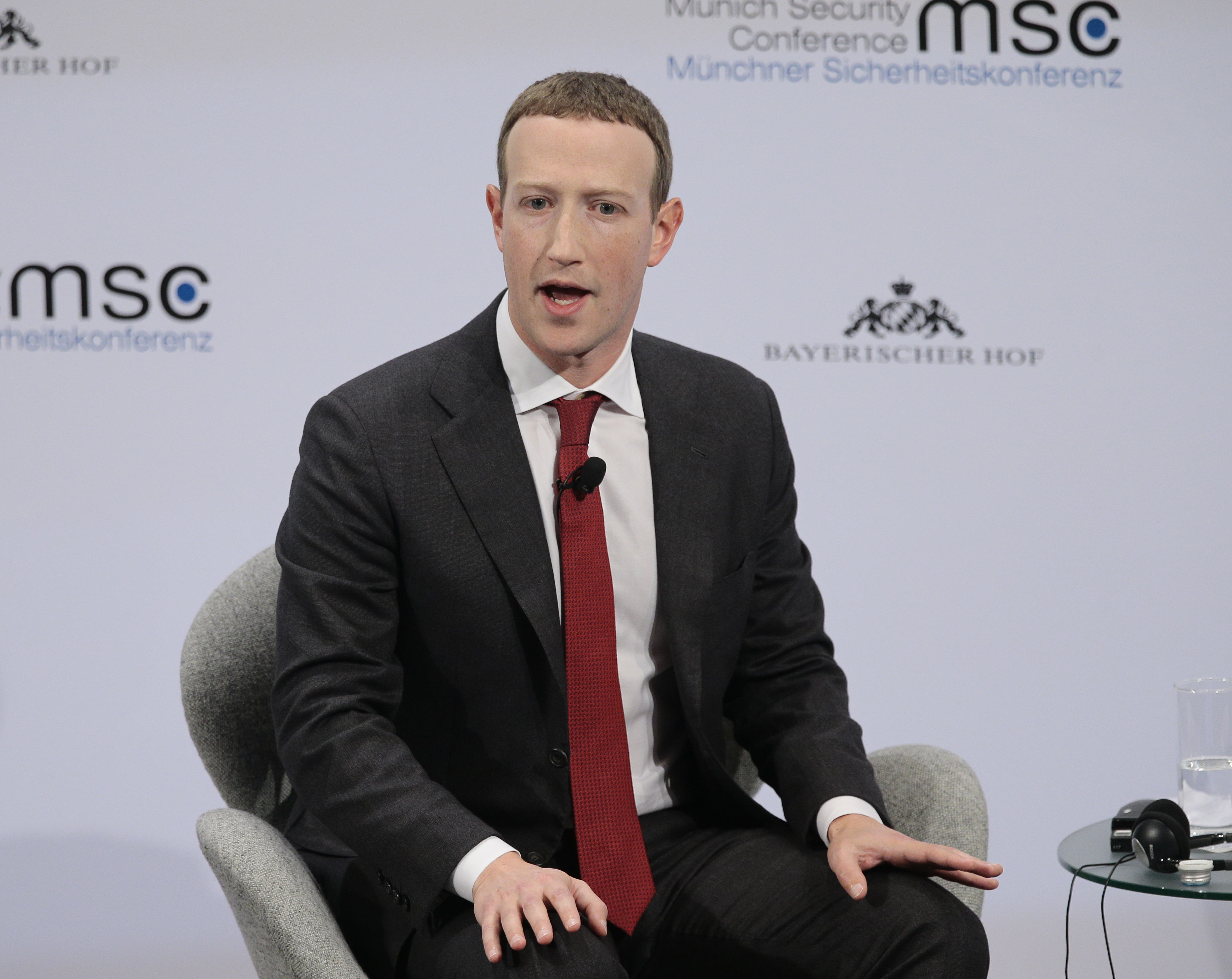 Facebook CEO Mark Zuckerberg.