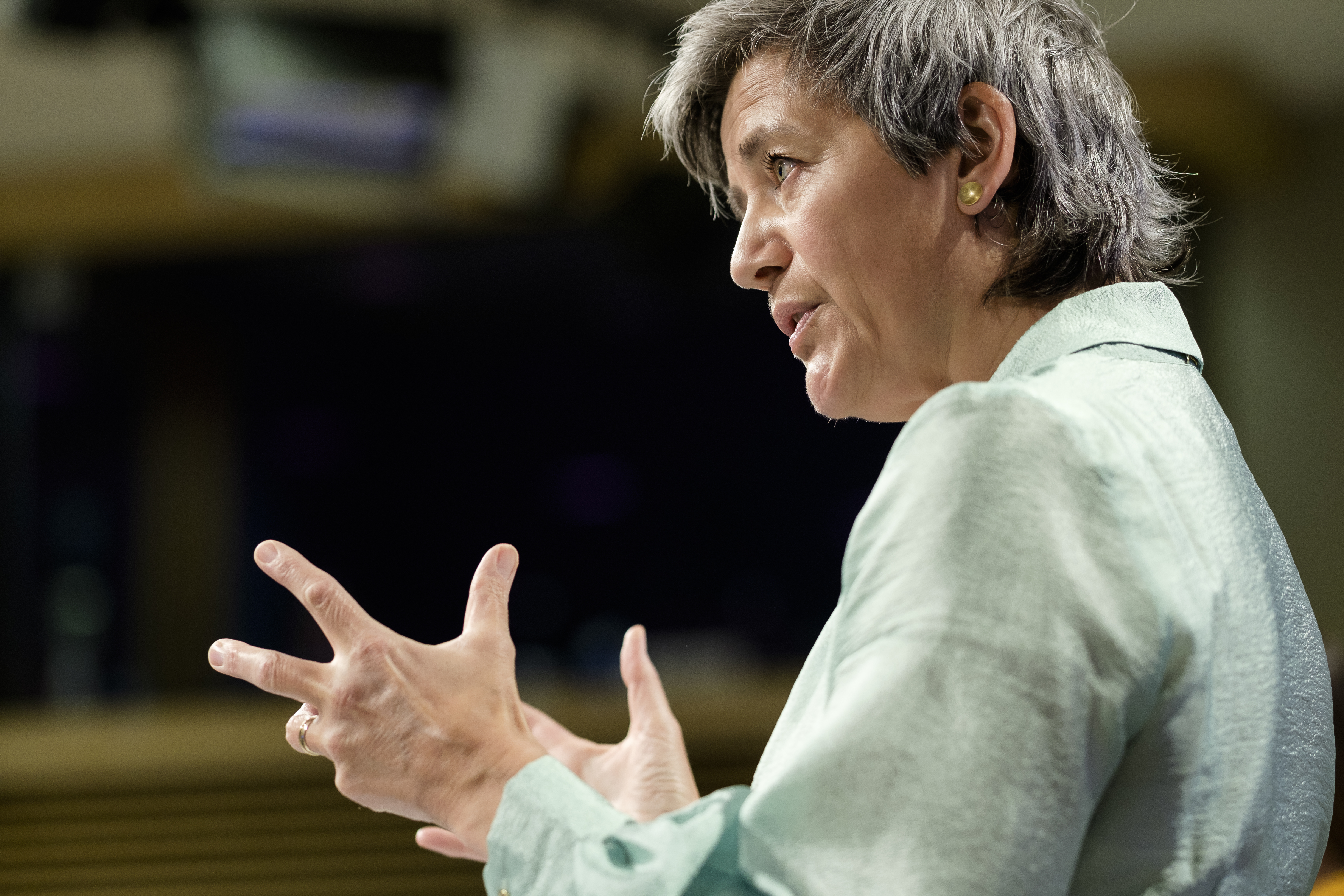 The European Commission’s Margrethe Vestager.