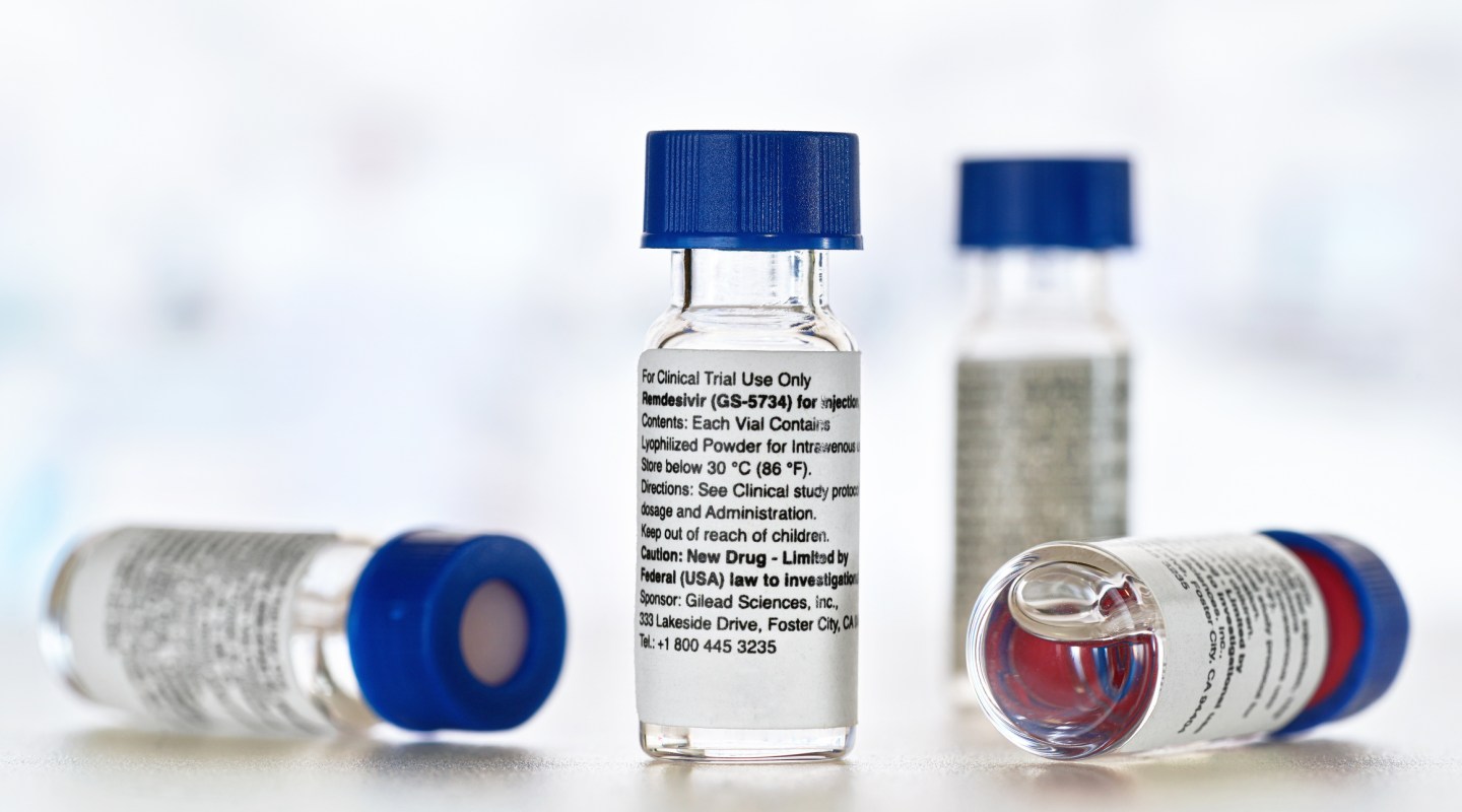 Gilead inhaled remdesivir trial