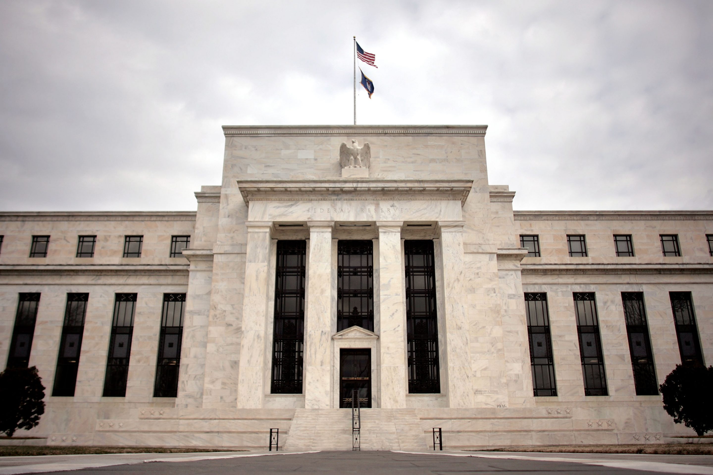 The Federal Reserve building in Washington, D.C. A recent survey of directors serving on regional Federal Reserve bank boards found that some 72% are white.