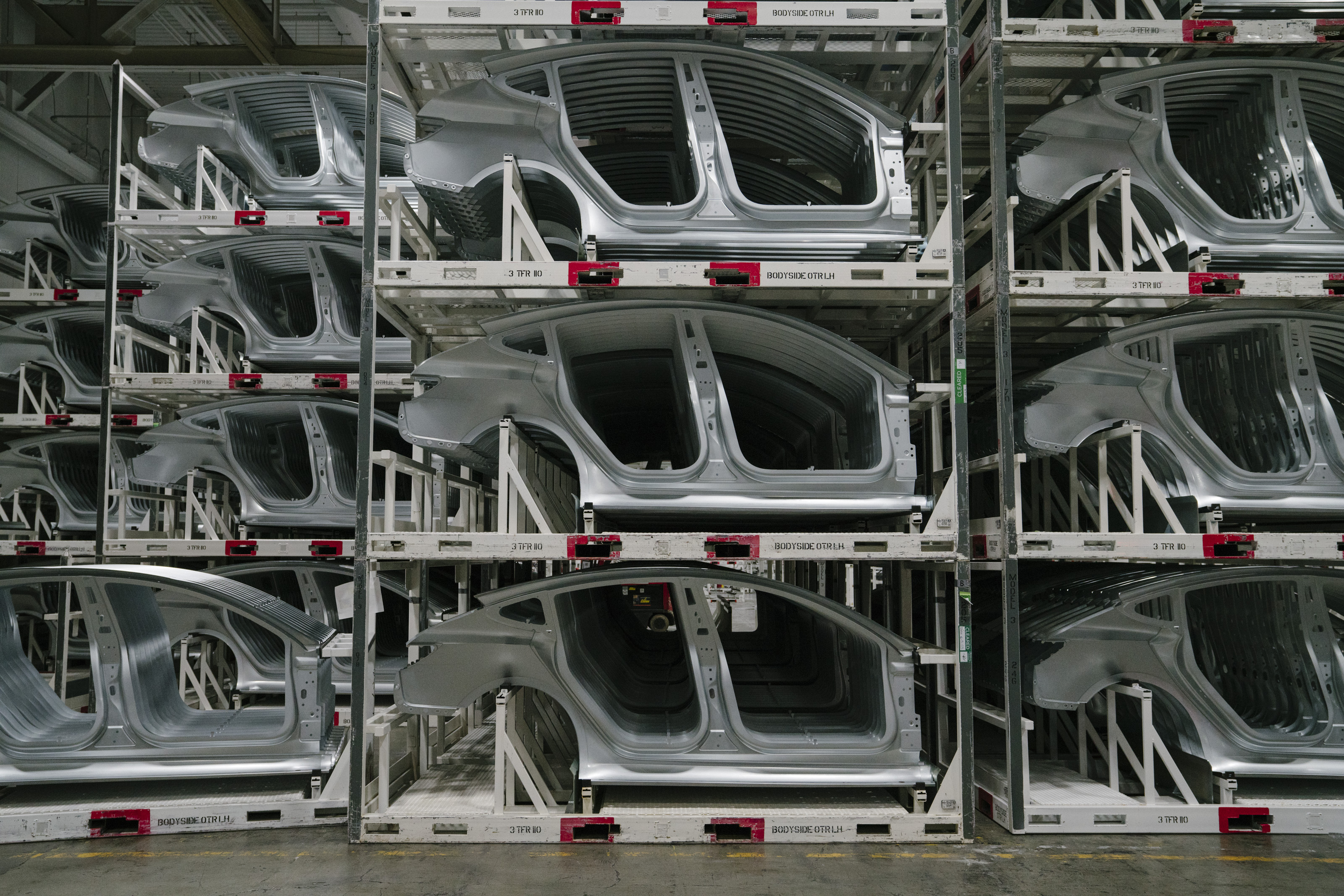 Tour of Tesla Factor in Fremont, California