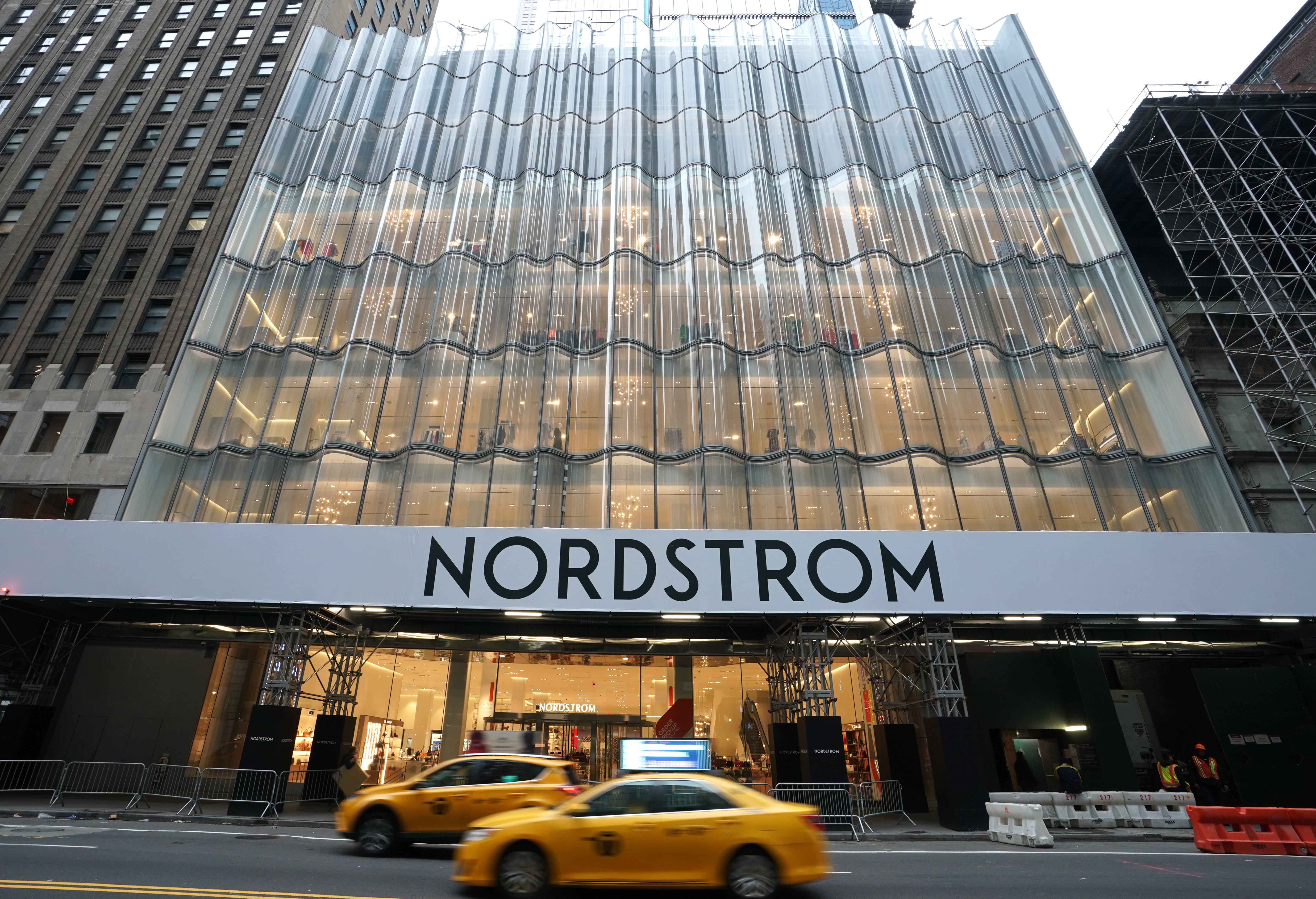 A view of New York City's first-ever women's Nordstrom that spans seven stories taken on November 27, 2019 in New York City. (Photo by TIMOTHY A. CLARY / AFP) (Photo by TIMOTHY A. CLARY/AFP via Getty Images)