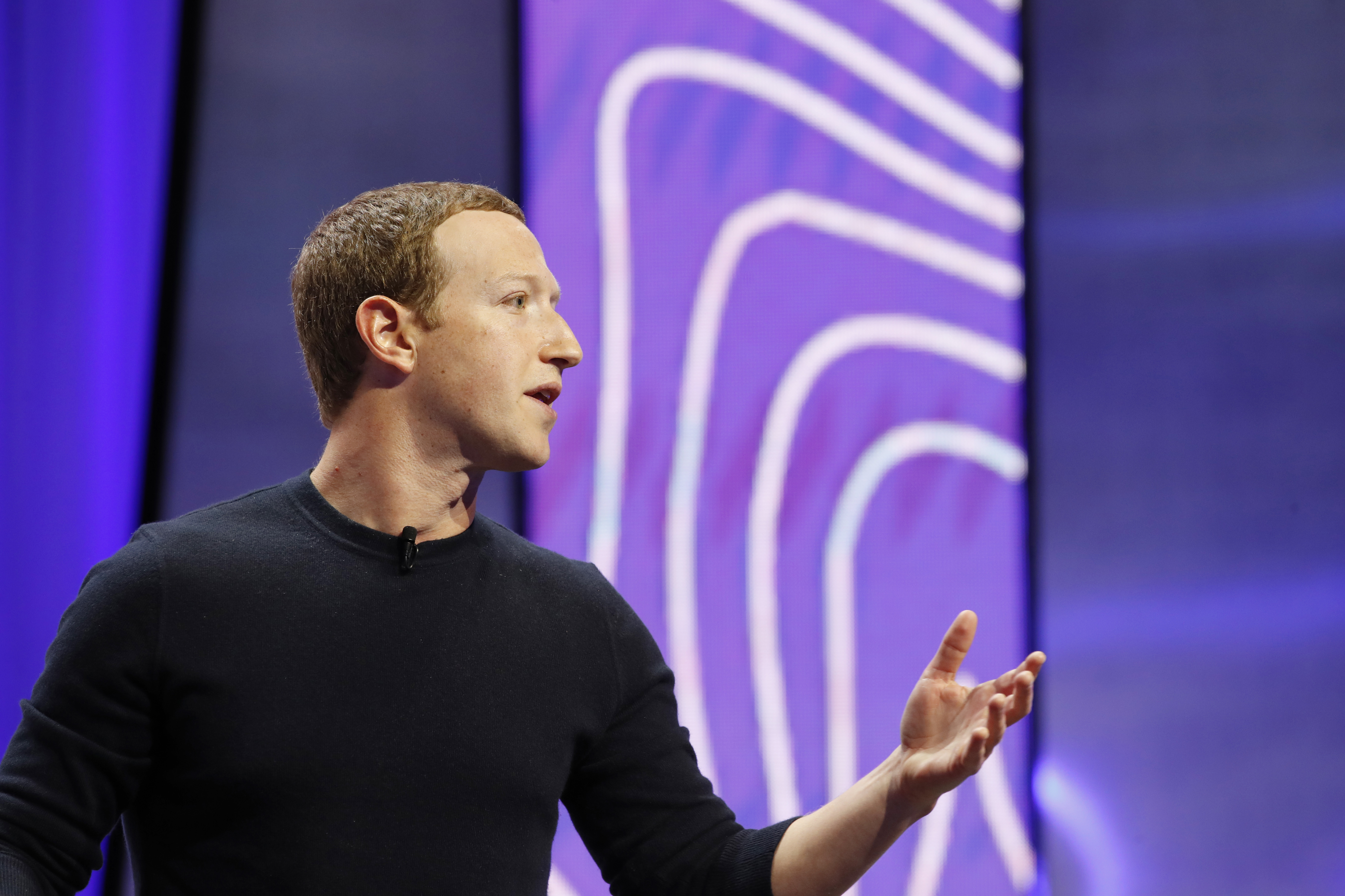 Mark Zuckerberg, chief executive officer of Facebook.