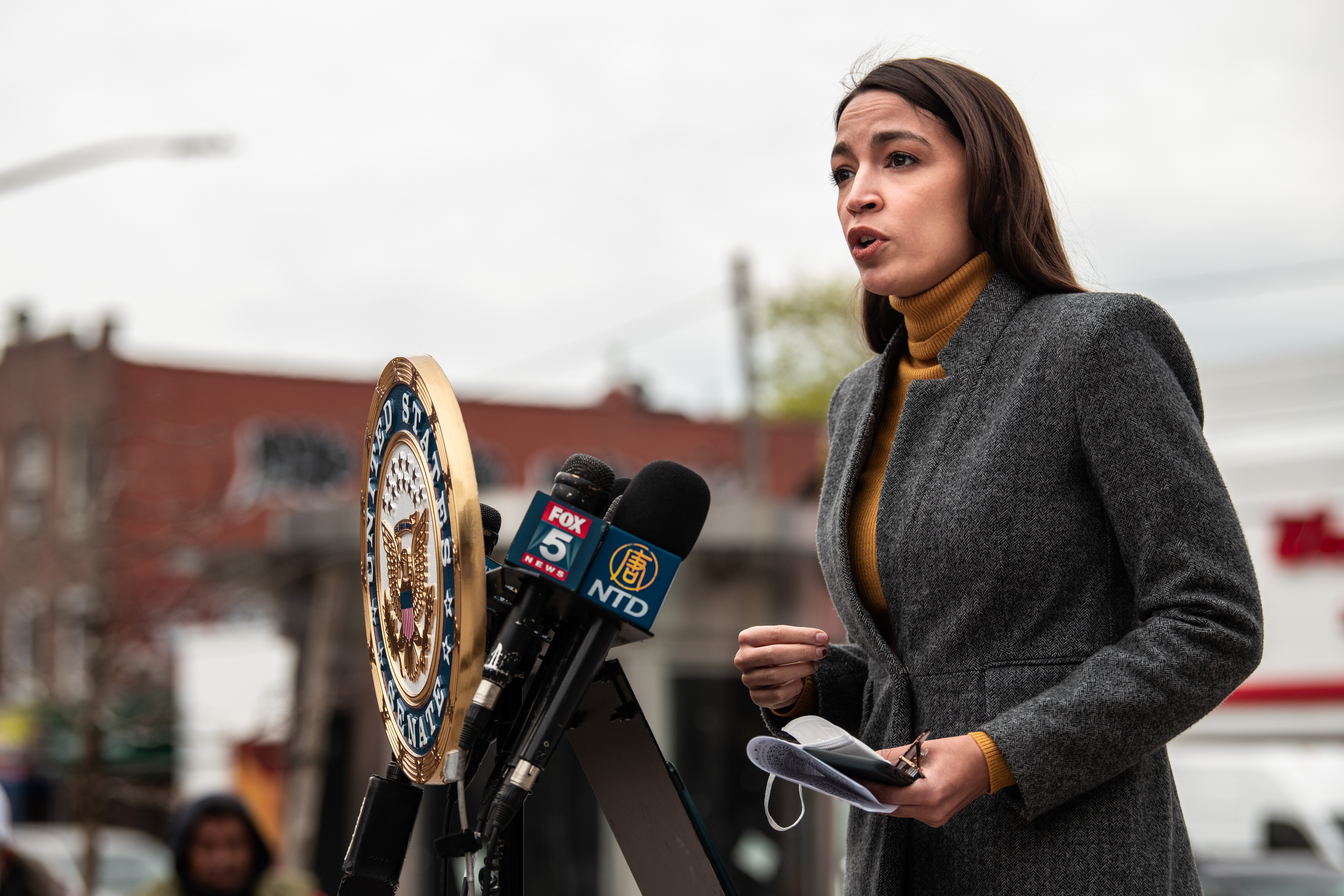 Representative Alexandria Ocasio Cortez (D-NY)