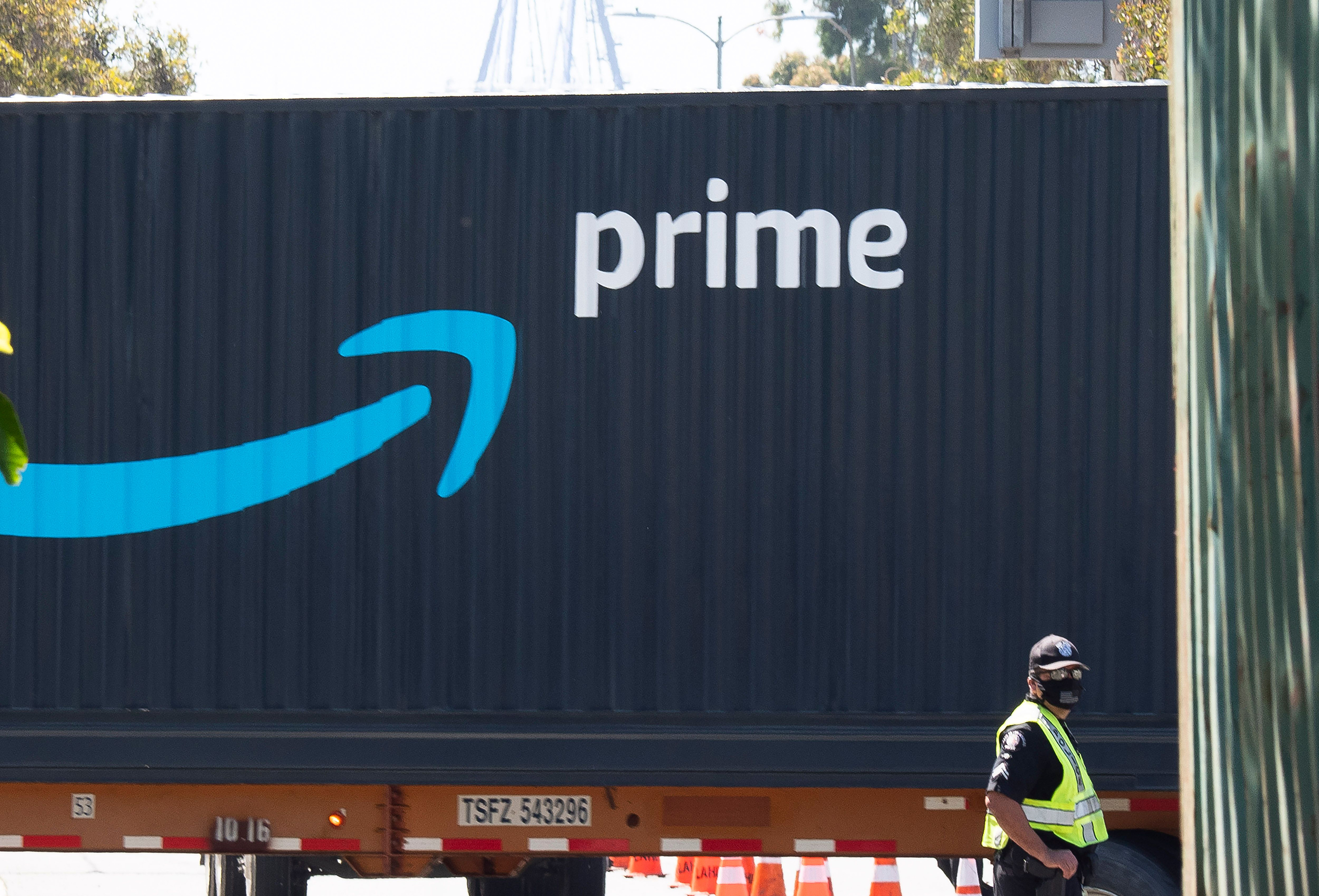 Amazon Prime Truck