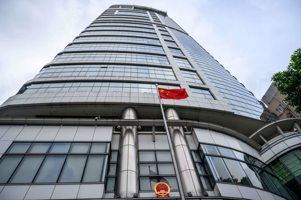 A hotel-turned-security office signals Hong Kong’s big chill