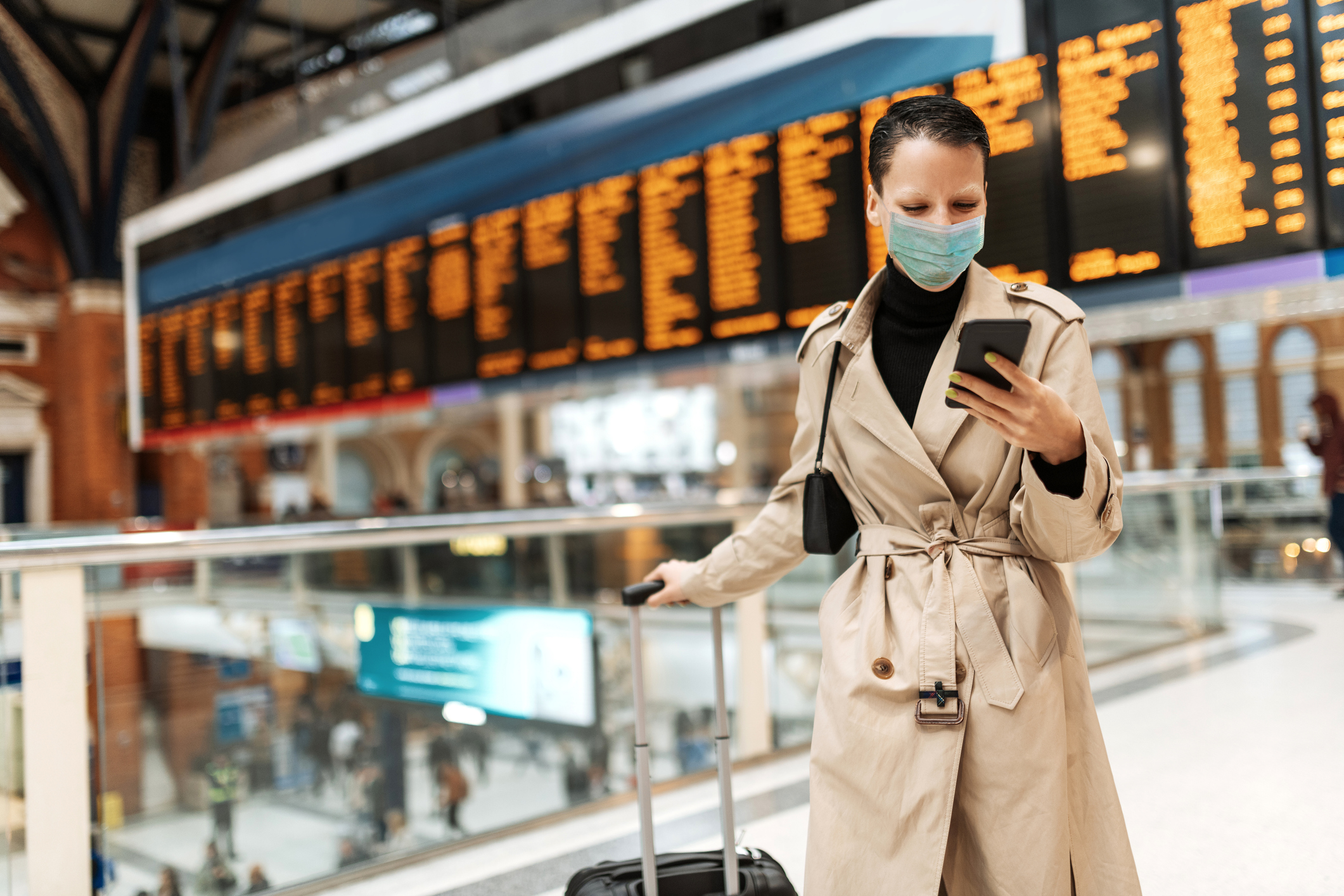 Ninety-seven percent of global business travelers expect to adopt new travel behaviors, including wearing face masks during travel, according to a new report from SAP.