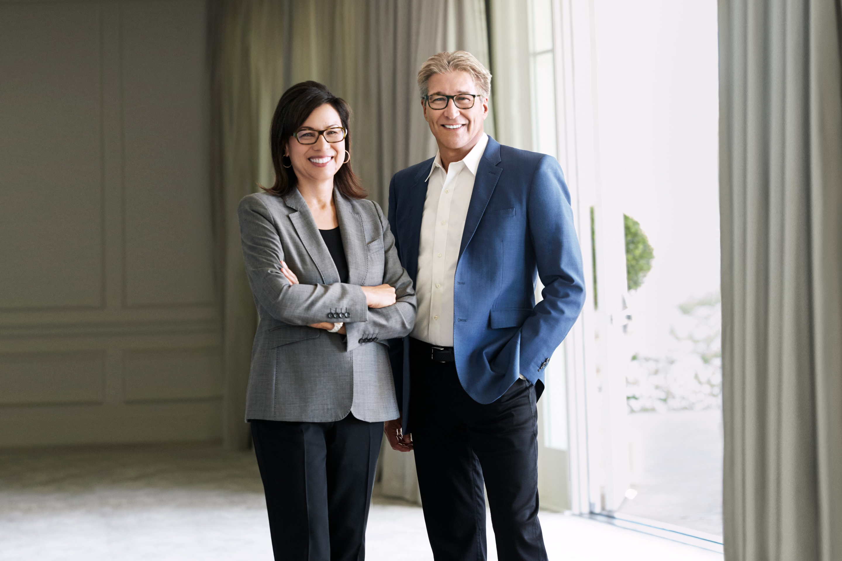 Andy Cohen and Diane Hoskins, Co-CEOs of Gensler.