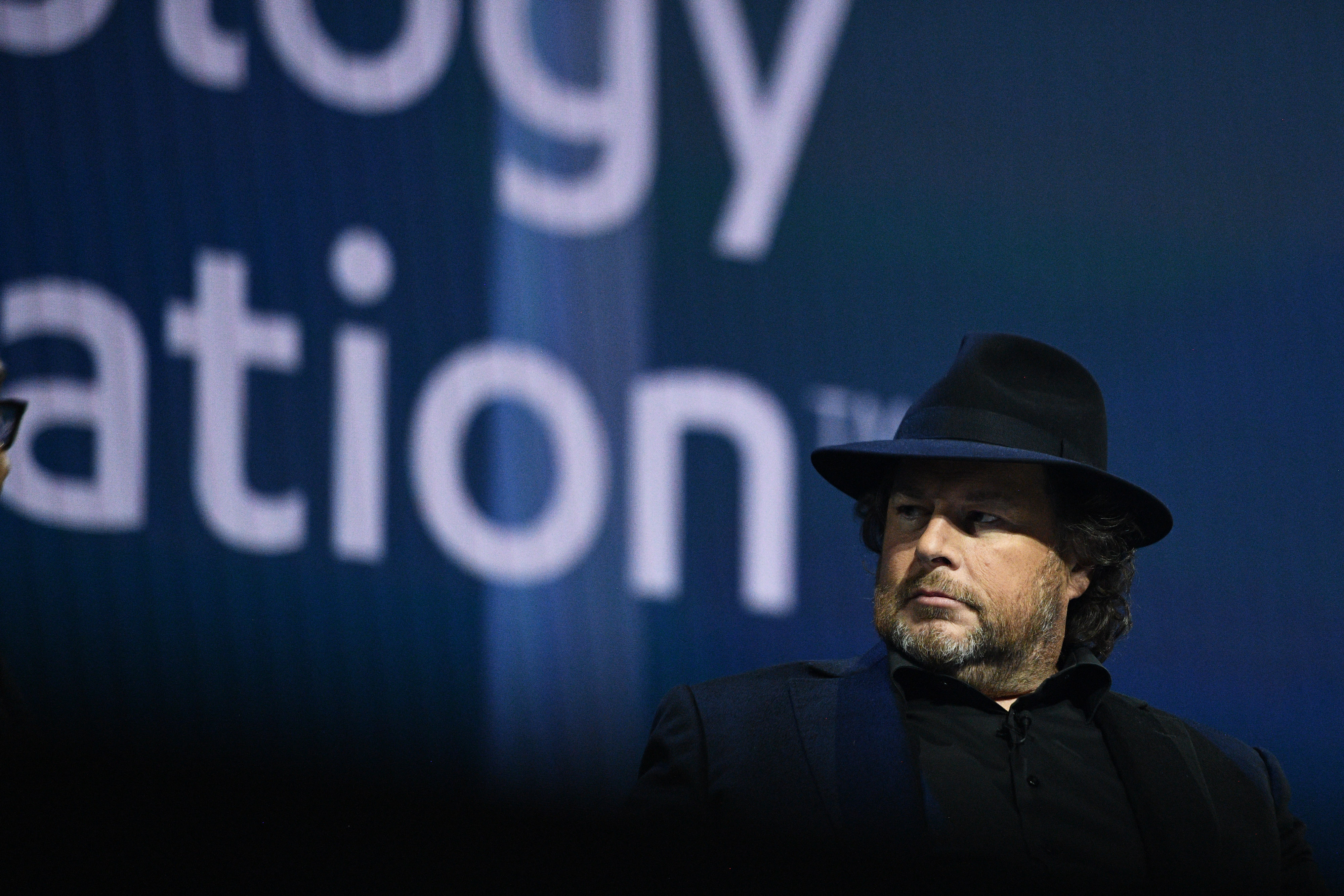 chairman and co-chief executive officer of Salesforce.com Inc., listens during a panel discussion at CES 2020 in Las Vegas, Nevada, U.S., on Tuesday, Jan. 7, 2020. Every year during the second week of January nearly 200,000 people gather in Las Vegas for the tech industry's most-maligned, yet well-attended event: the consumer electronics show.