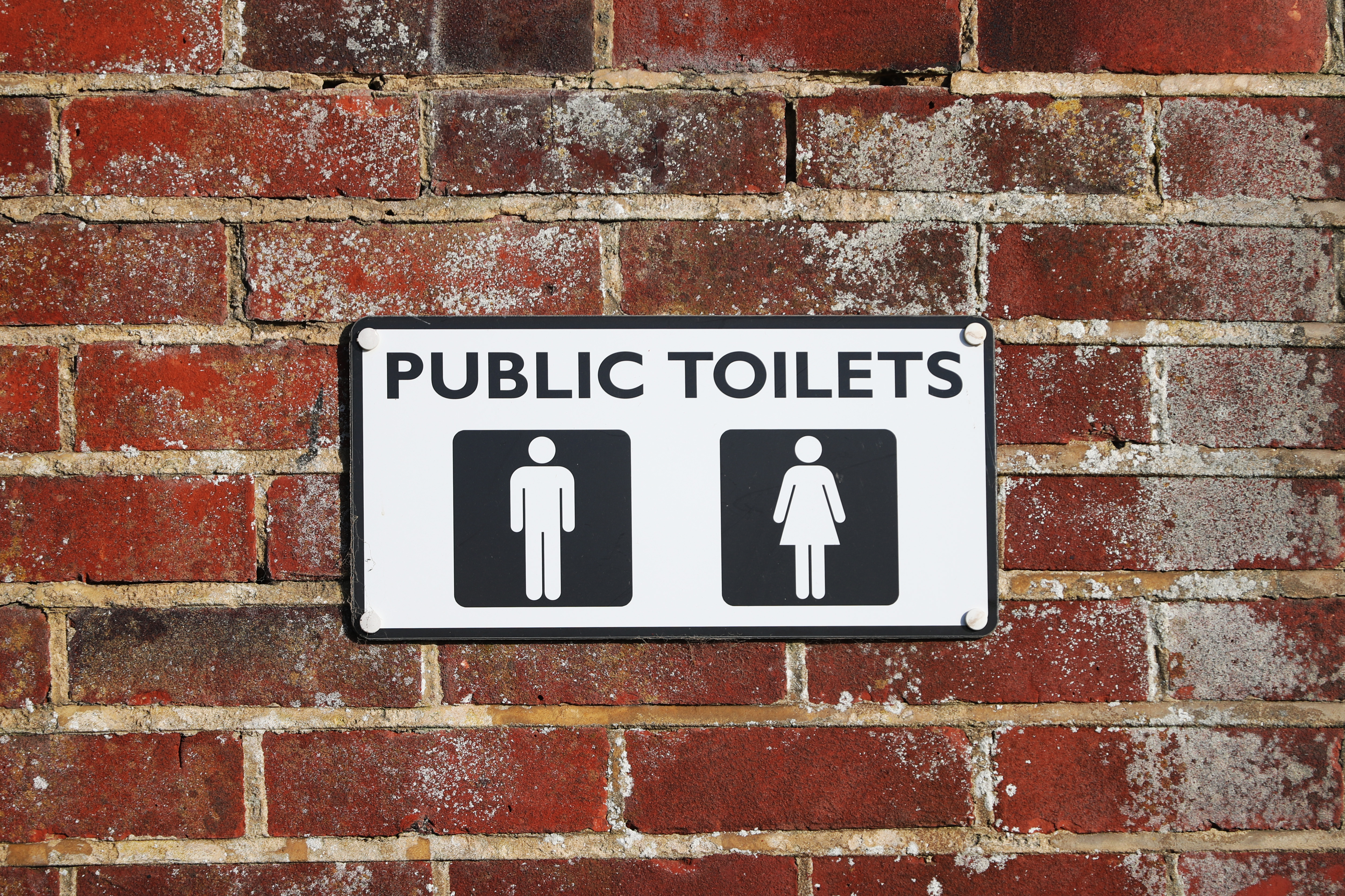 LEE-ON-THE-SOLENT, PORTSMOUTH  - MAY 27: A public toilet sign is pictured at the beach as most public toilets are closed to detract people heading to the beach on May 27, 2020 in Lee-On-The-Solent, England. The British government continues to ease the coronavirus lockdown by announcing schools will open to reception year pupils plus years one and six from June 1st. Open-air markets and car showrooms can also open from the same date.  (Photo by Getty Images/Getty Images)