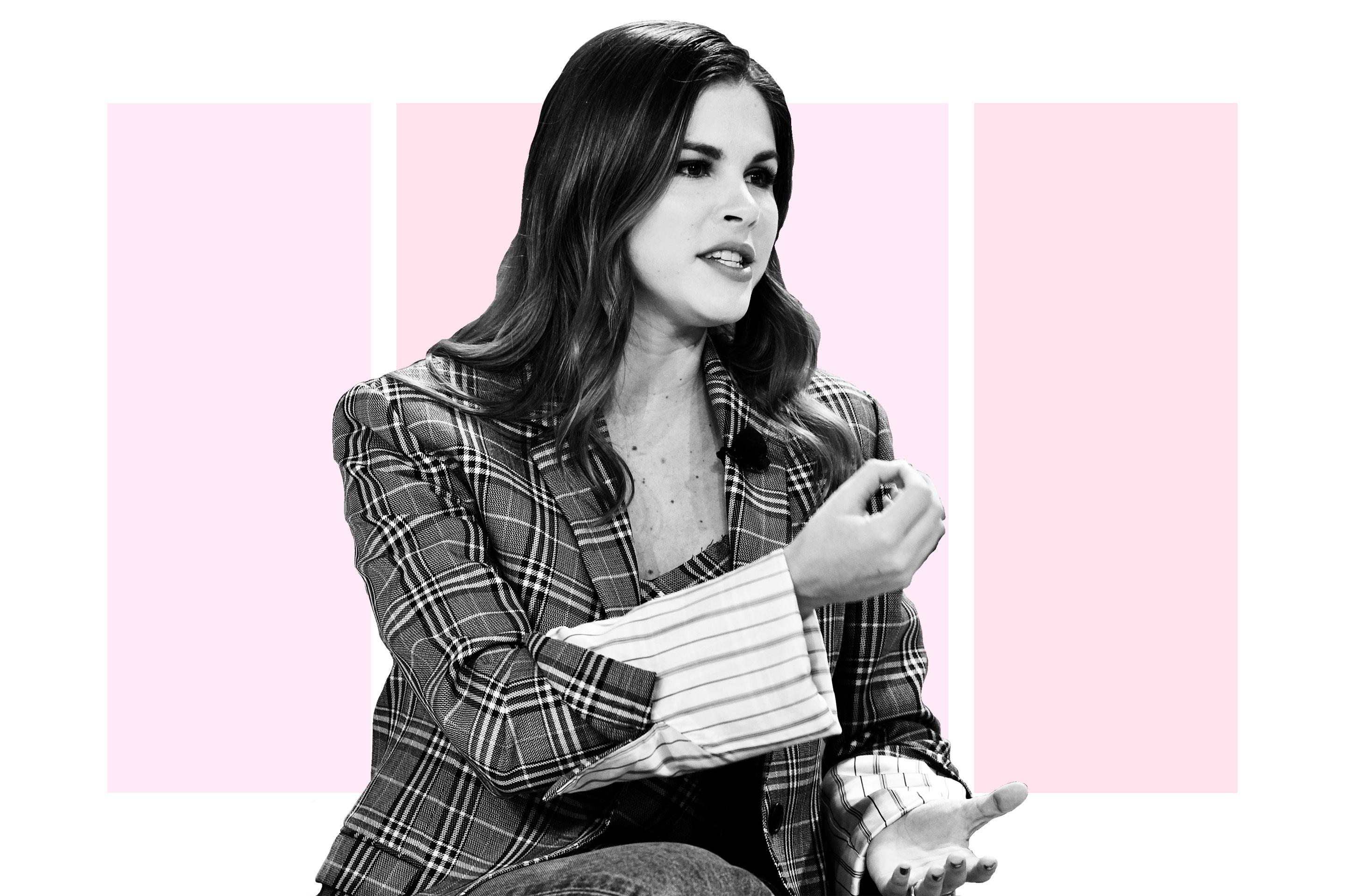 Emily Weiss, founder and CEO of Glossier, speaks at Fortune's MPW Next Gen conference on Dec. 11, 2018, in Laguna Niguel, Calif.