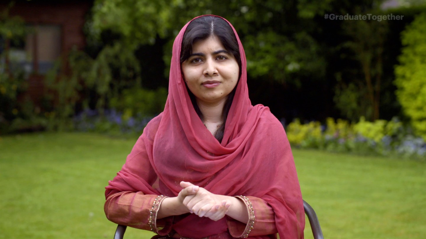Malala Yousafzai puts the remote learning struggle in perspective