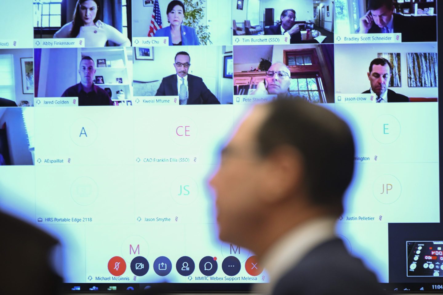 congressional hearing on zoom