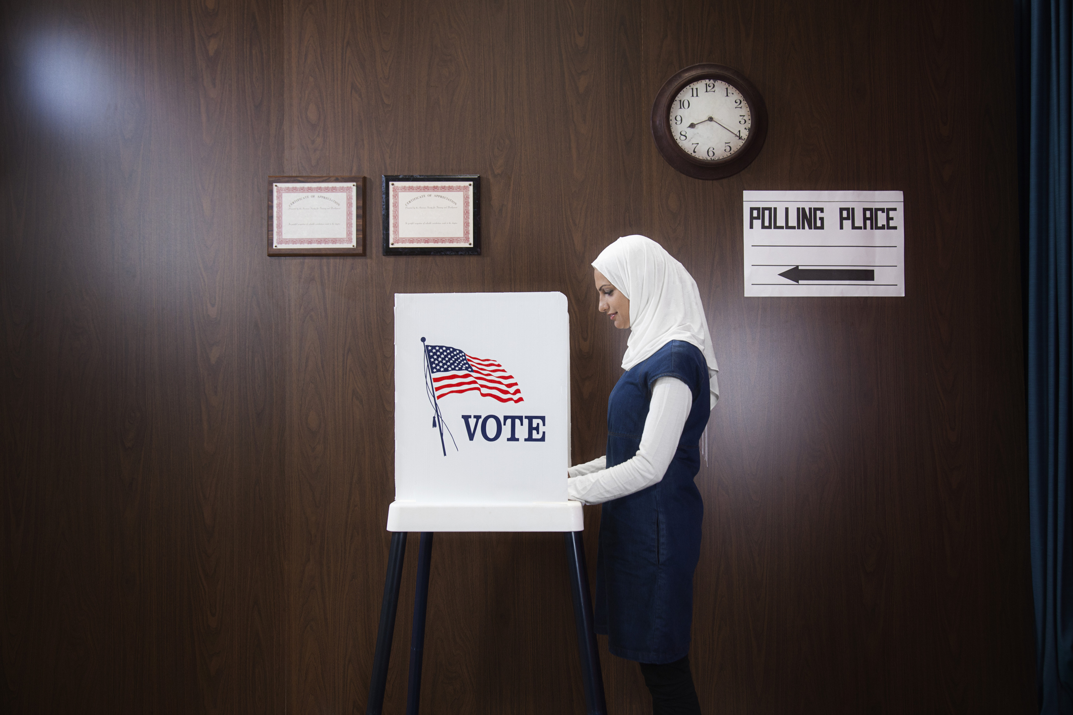 Old Navy says it wanted to engage its field employees in the democratic process to show that every voice and action counts.