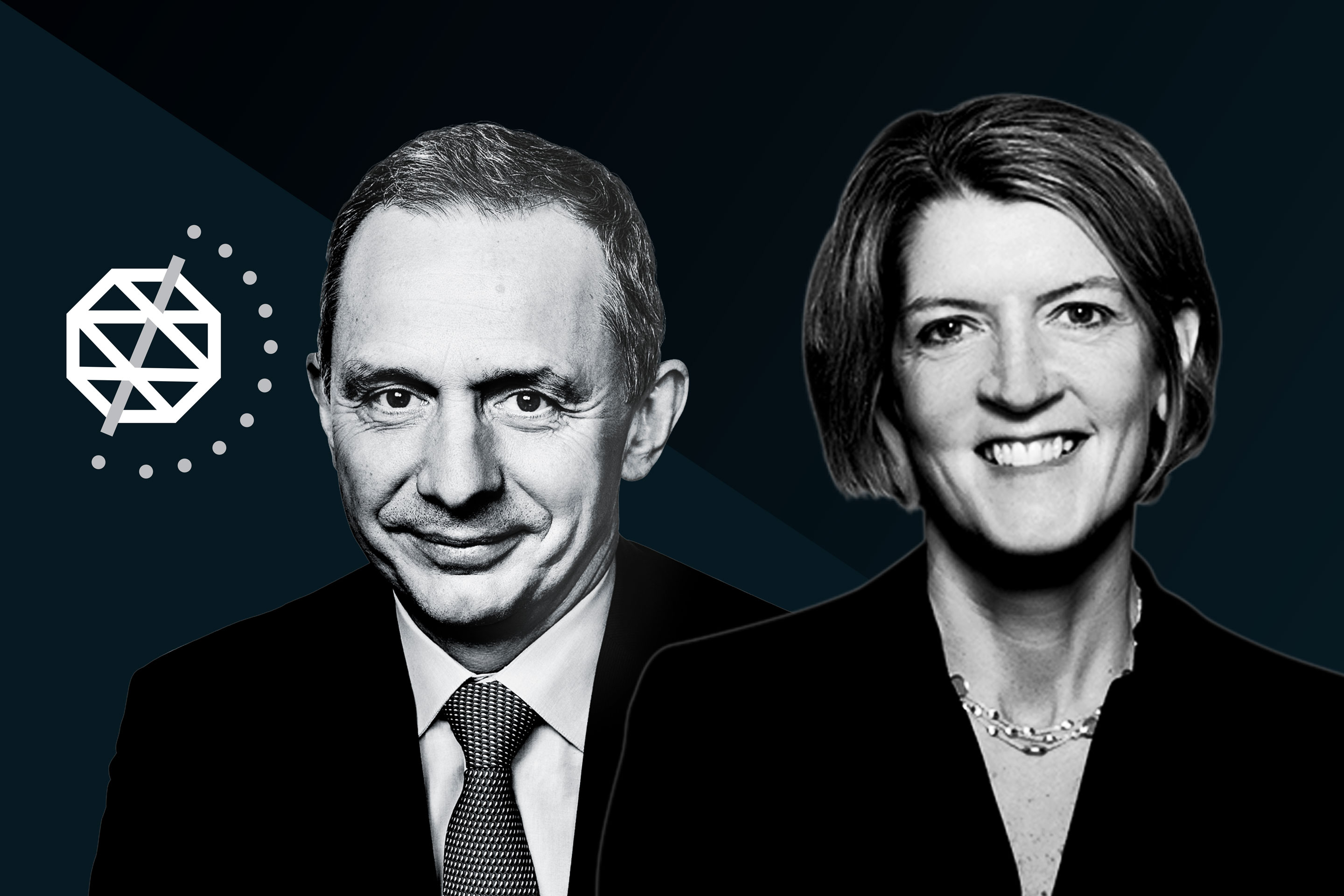 Beth Ford, CEO, Land O’Lakes; Enrique Lores, CEO, HP