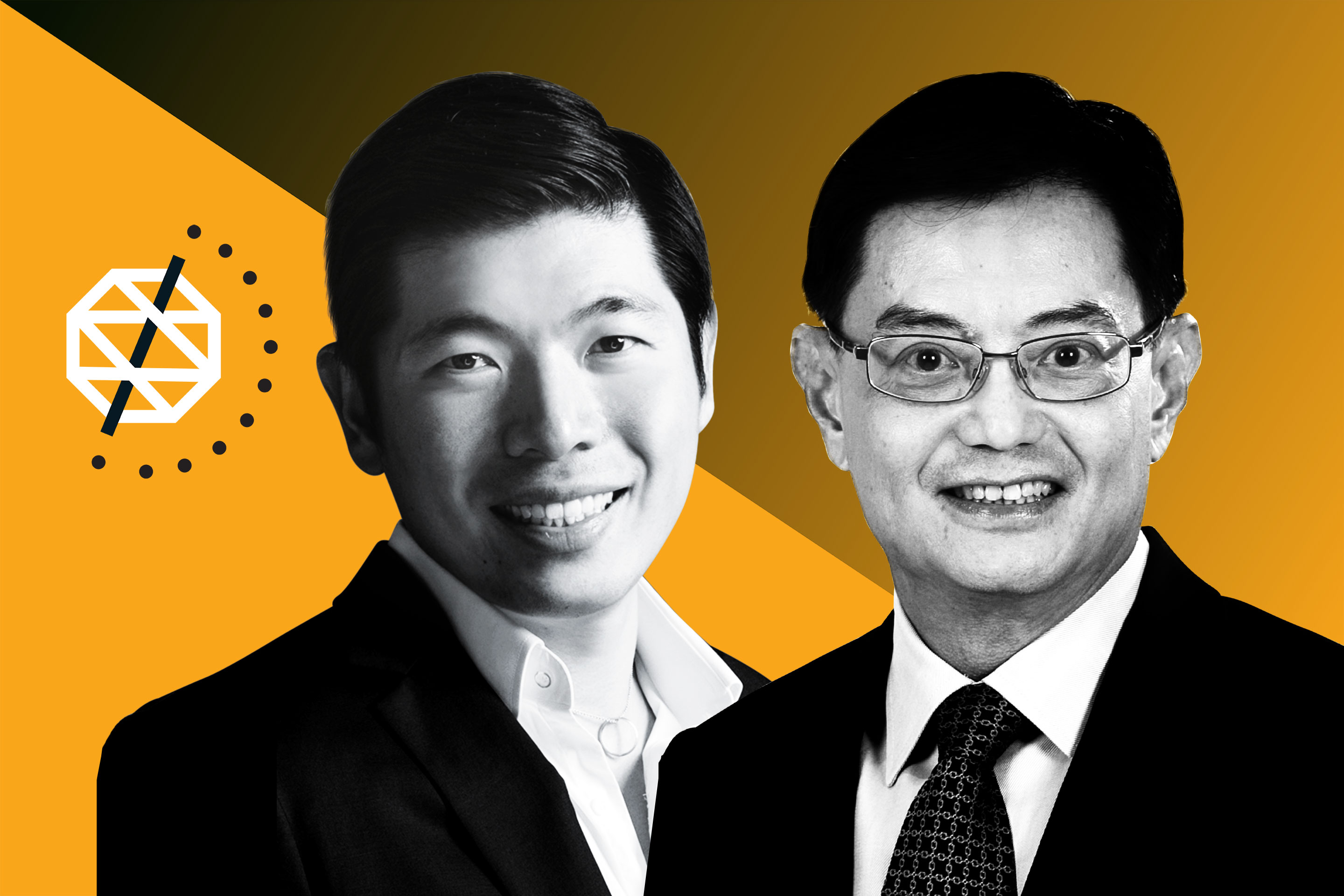 From left: Grab CEO Anthony Tan and Singapore Minister of Finance, Deputy Prime Minister Heng Swee Keat