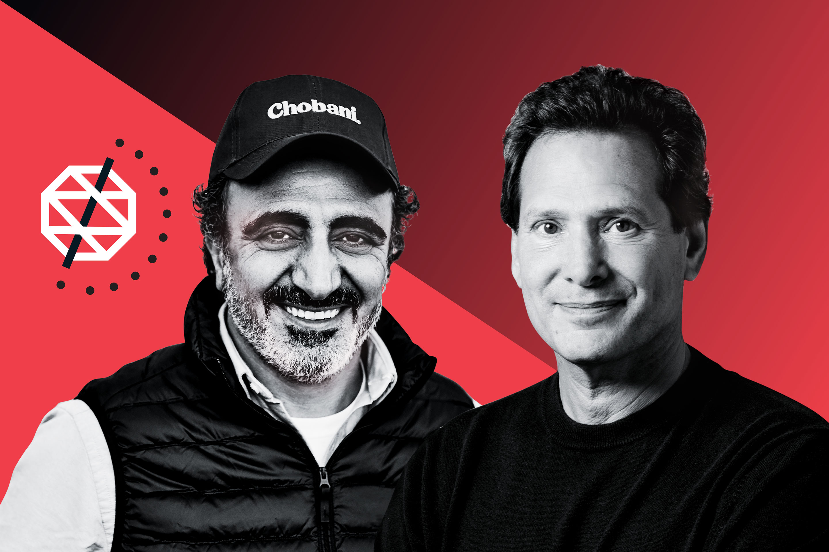 Hamdi Ulukaya, Founder and CEO, Chobani; Daniel Schulman, President and CEO, PayPal