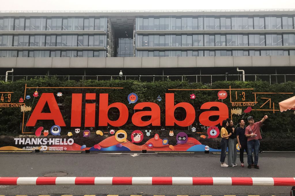 Chinese e-commerce giant Alibaba’s headquarters in Hangzhou, in eastern Zhejiang province, on Sept. 4, 2019.