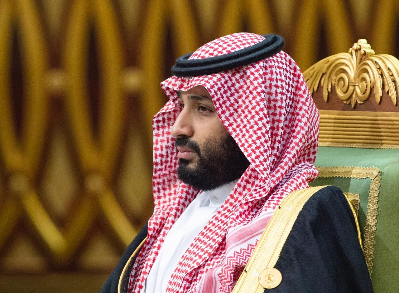 Crown Prince of Saudi Arabia Mohammad bin Salman attends the 40th Gulf Cooperation Council (GCC) annual summit in Riyadh, Saudi Arabia on December 10, 2019.