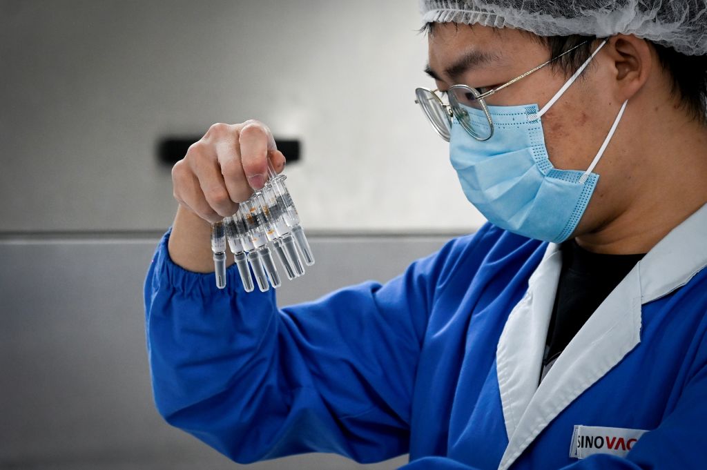 The U.S. has shunned the WHO and its vaccine initiative, Covax. But China is stepping in. Photo by WANG ZHAO/AFP via Getty Images