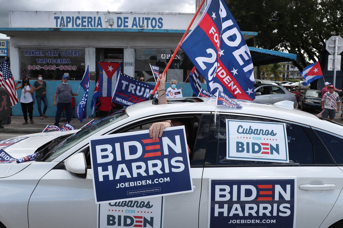 Trump won Florida, but Democrats say they spent $100 million there to distract him from the Midwest