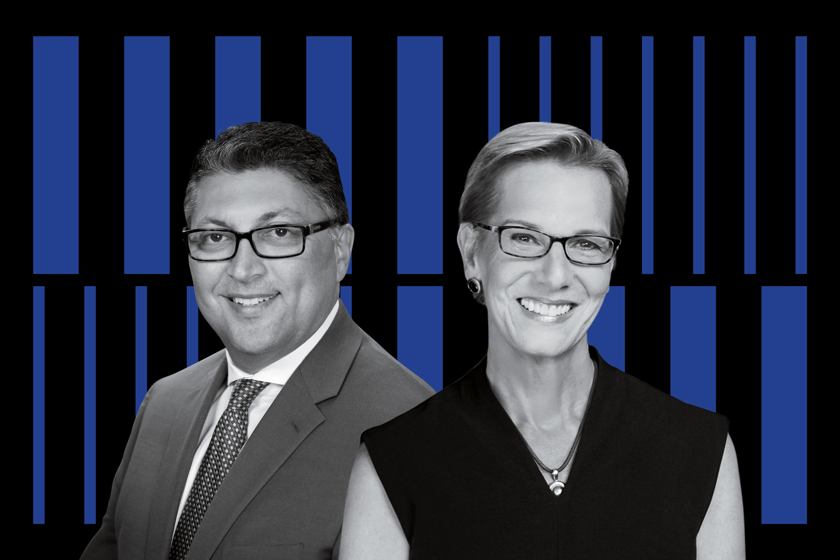 Makan Delrahim, Assistant Attorney General, Antitrust Division, U.S. Department of Justice, and Katherine B. Forrest, Partner, Cravath, Swaine and Moore.