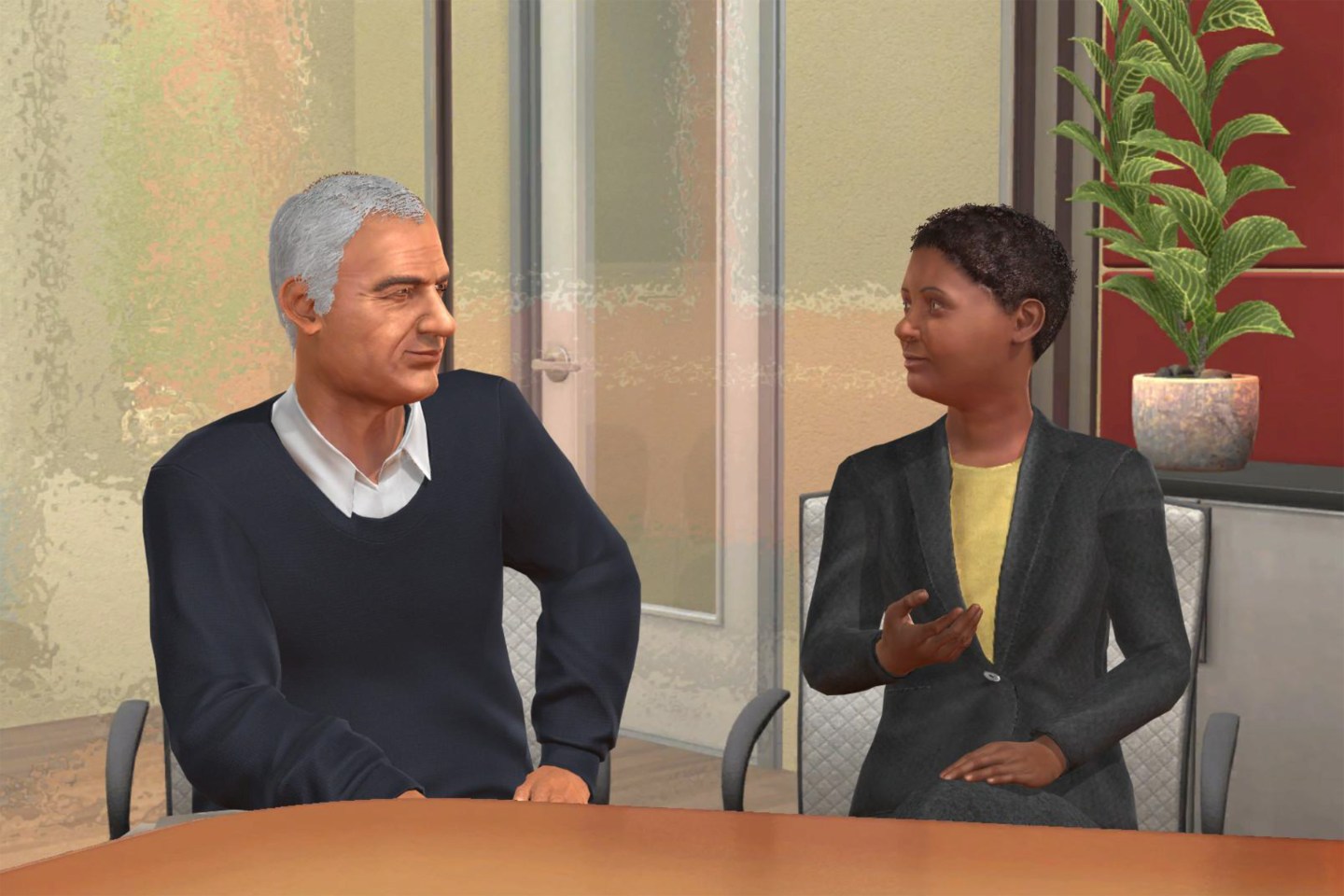 This new VR simulator helps you prepare for the most awkward office encounters