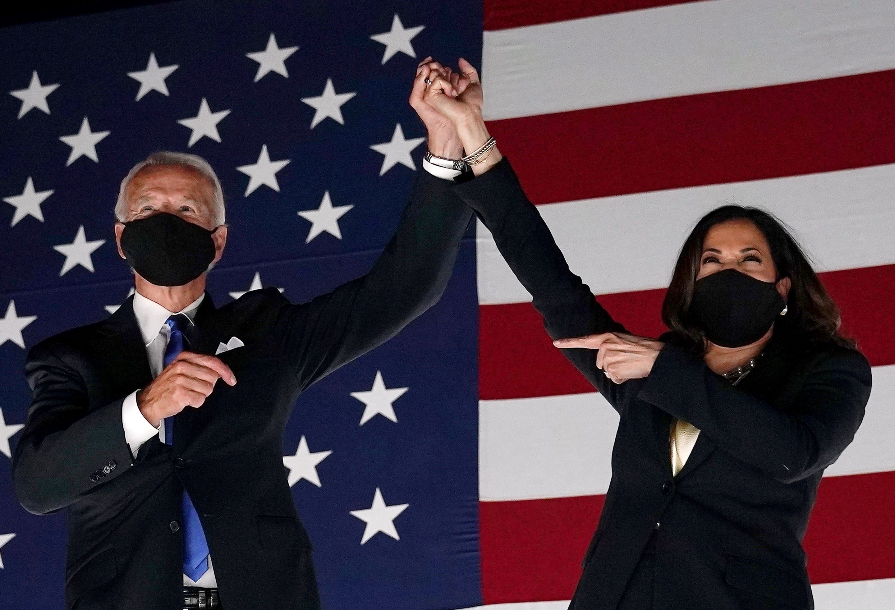 President-elect Joe Biden and Vice President-elect Kamala Harris pictured in August 2020.