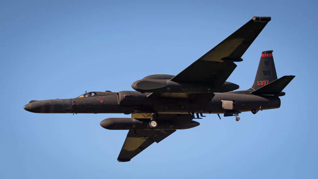 U-2 Dragon Lady aircraft in flight.