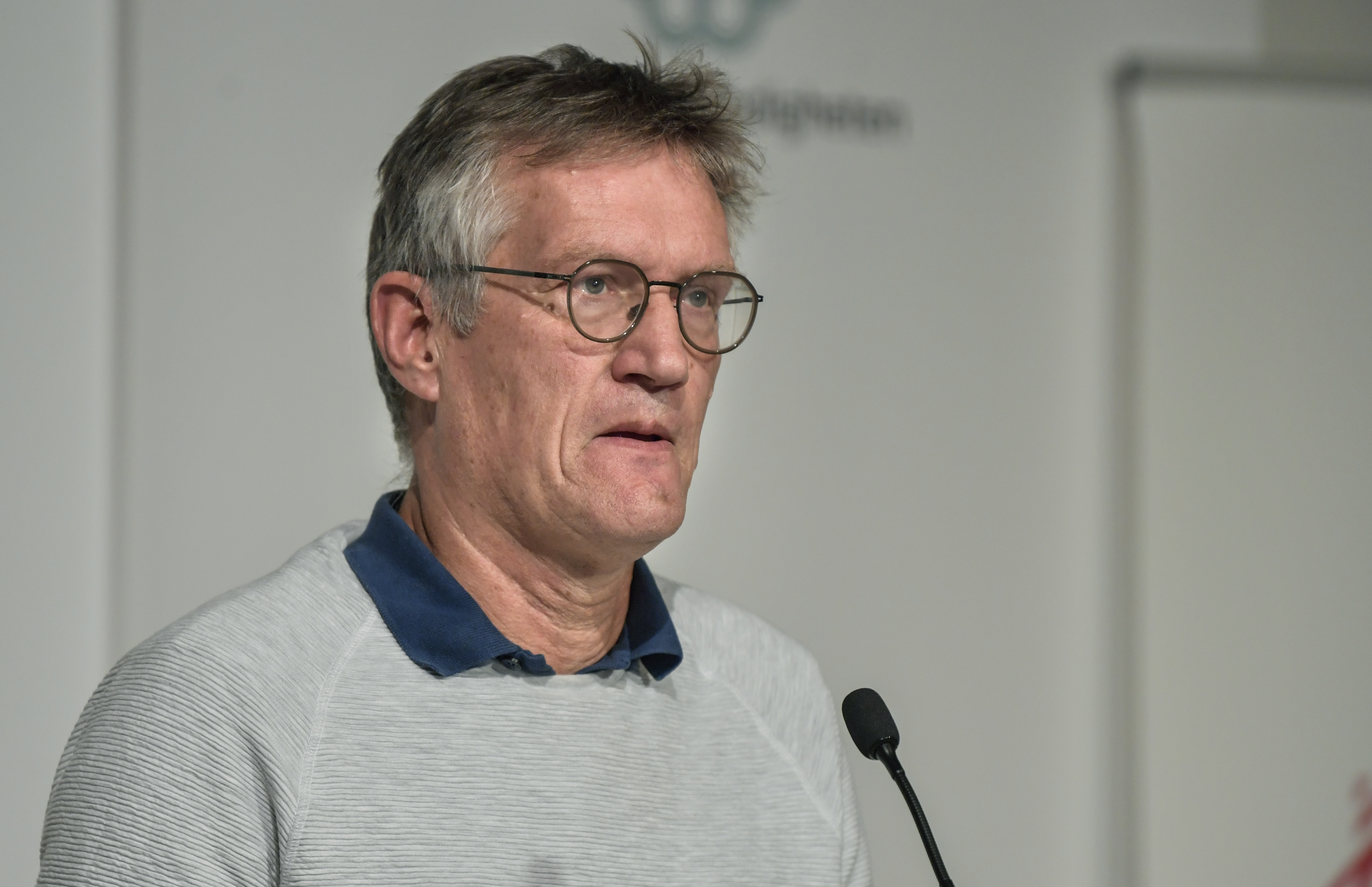 Anders Tegnell, Sweden’s state epidemiologist and the country’s main proponent of an anti-lockdown strategy, saw his support slump 13 points in a poll published on Thursday. Wire photography: Anders Wiklund—TT News Agency/AFP via Getty Images