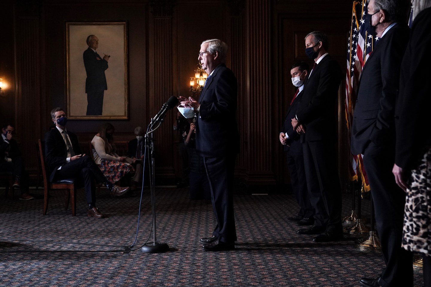 A last-ditch push to save stimulus checks is gaining traction