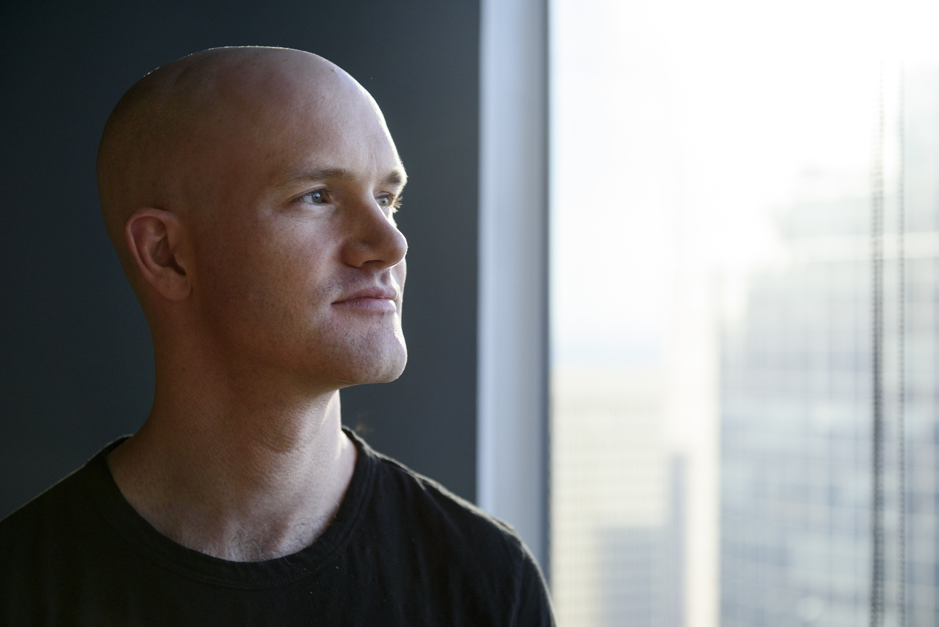 Brian Armstrong, cofounder and chief executive officer of Coinbase, which announced plans to go public on Thursday.