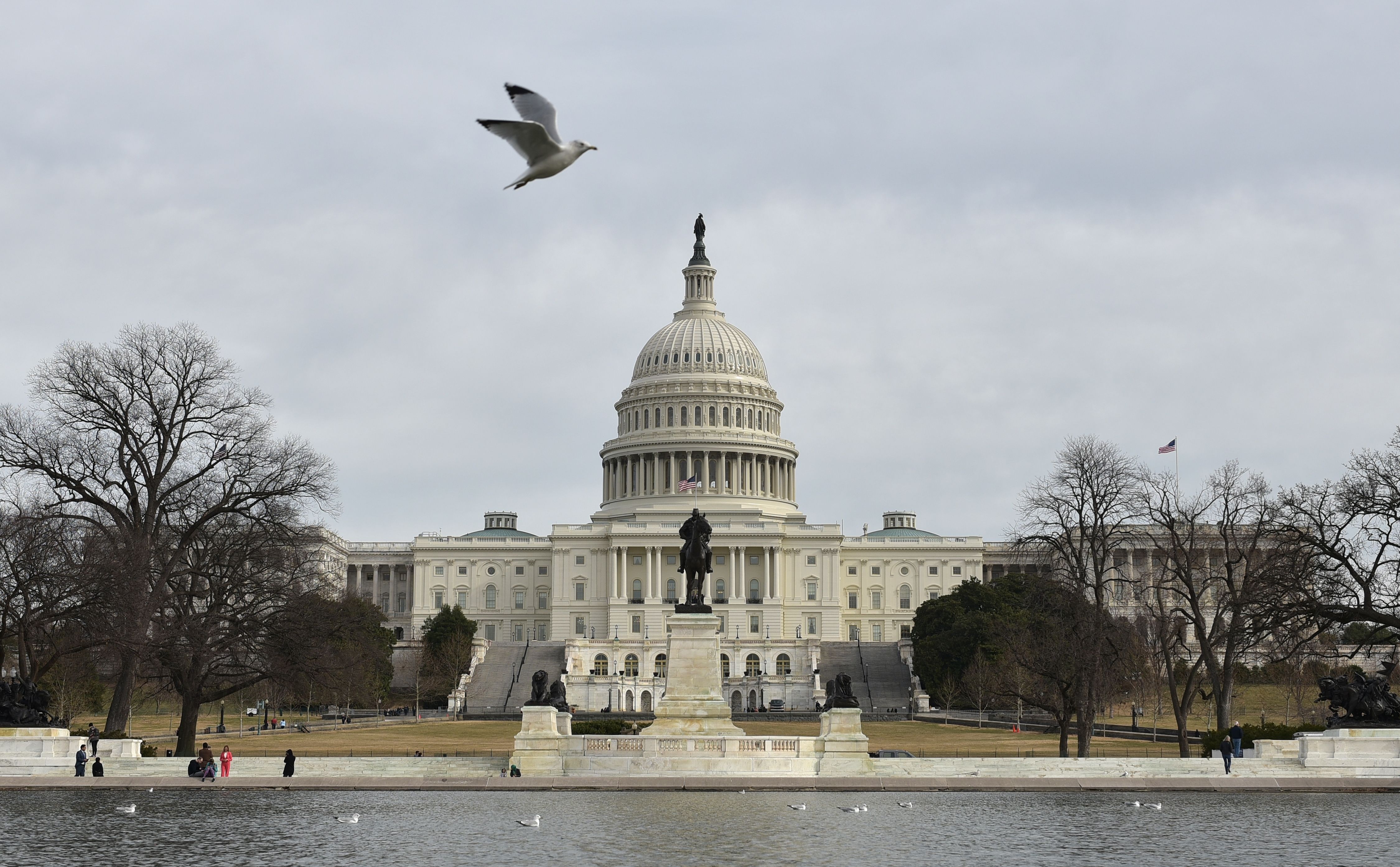 The U.S. Capitol in Washington, D.C., on Jan. 22, 2018.