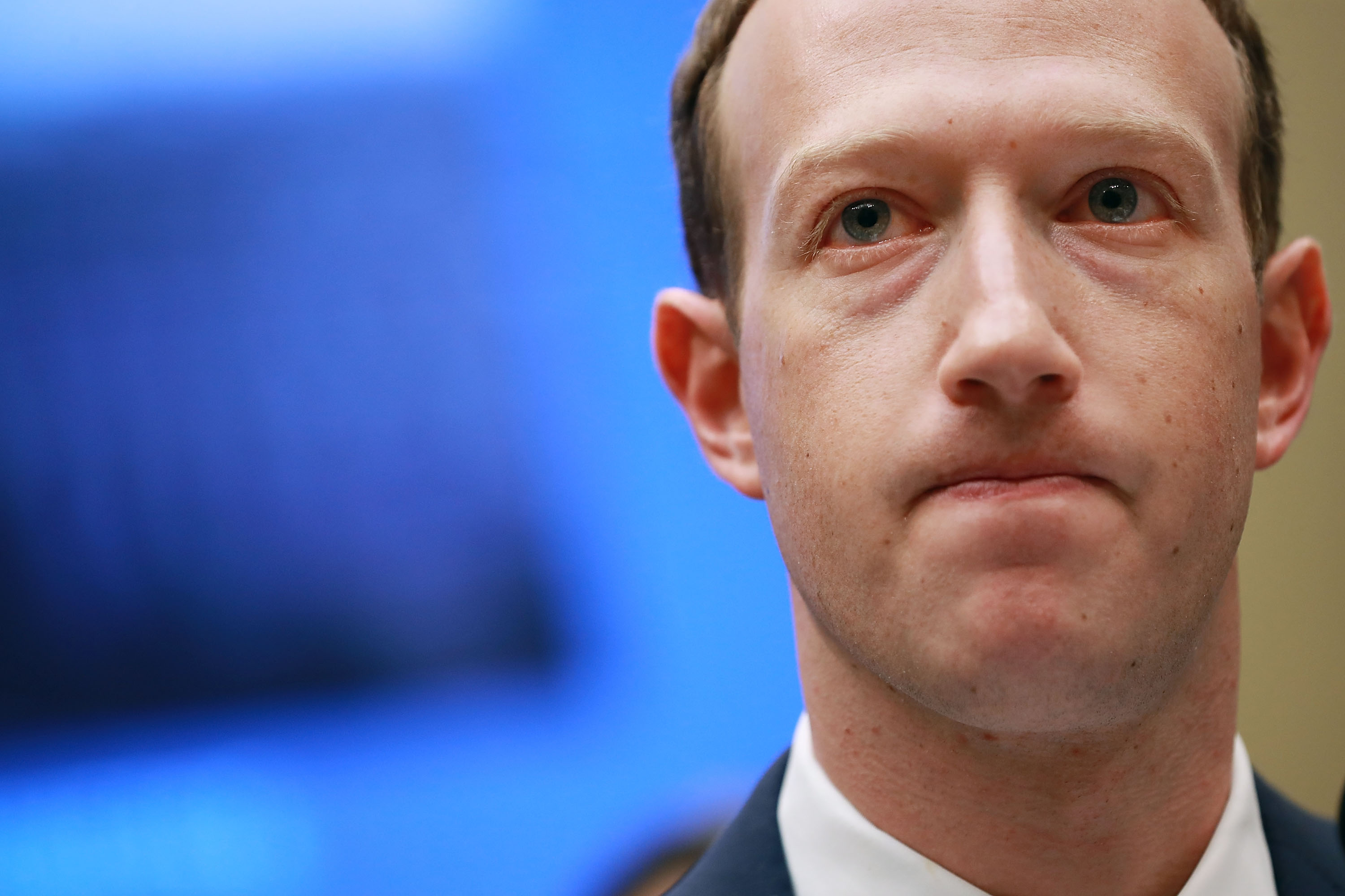 Facebook co-founder, Chairman and CEO Mark Zuckerberg testifies before the House Energy and Commerce Committee in the Rayburn House Office Building on Capitol Hill April 11, 2018 in Washington, DC.