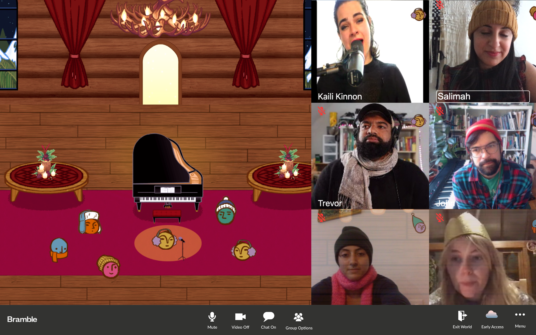 Before the pandemic, Artery used to throw immersive live events. When COVID decimated its business, the company created a new online platform that is more than just a wall of faces.