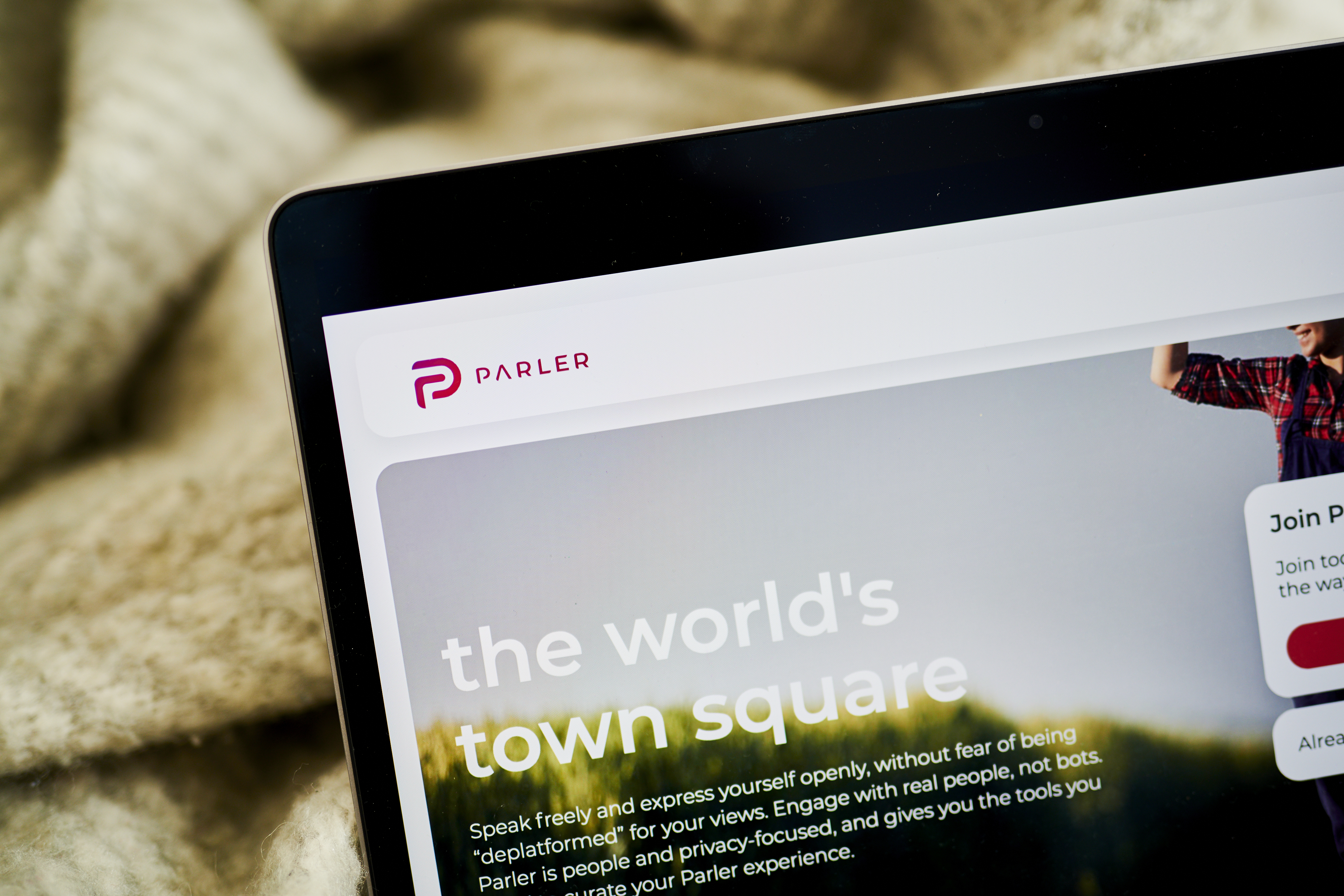 Parler is awash in violent content.