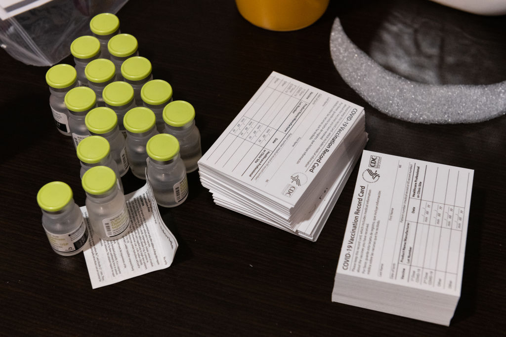 A Nursing Home Distributes Covid-19 Vaccine To Residents