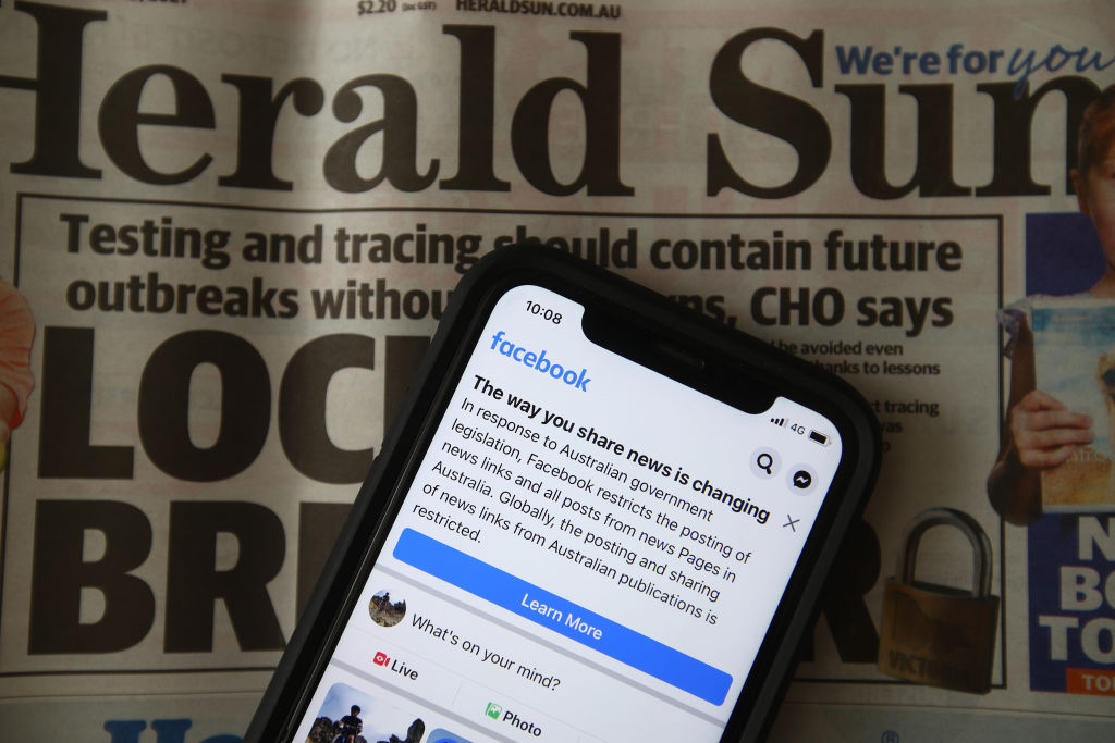 Facebook Australia Restricts News Publishers And Users In Response To Proposed Media Bargaining Laws