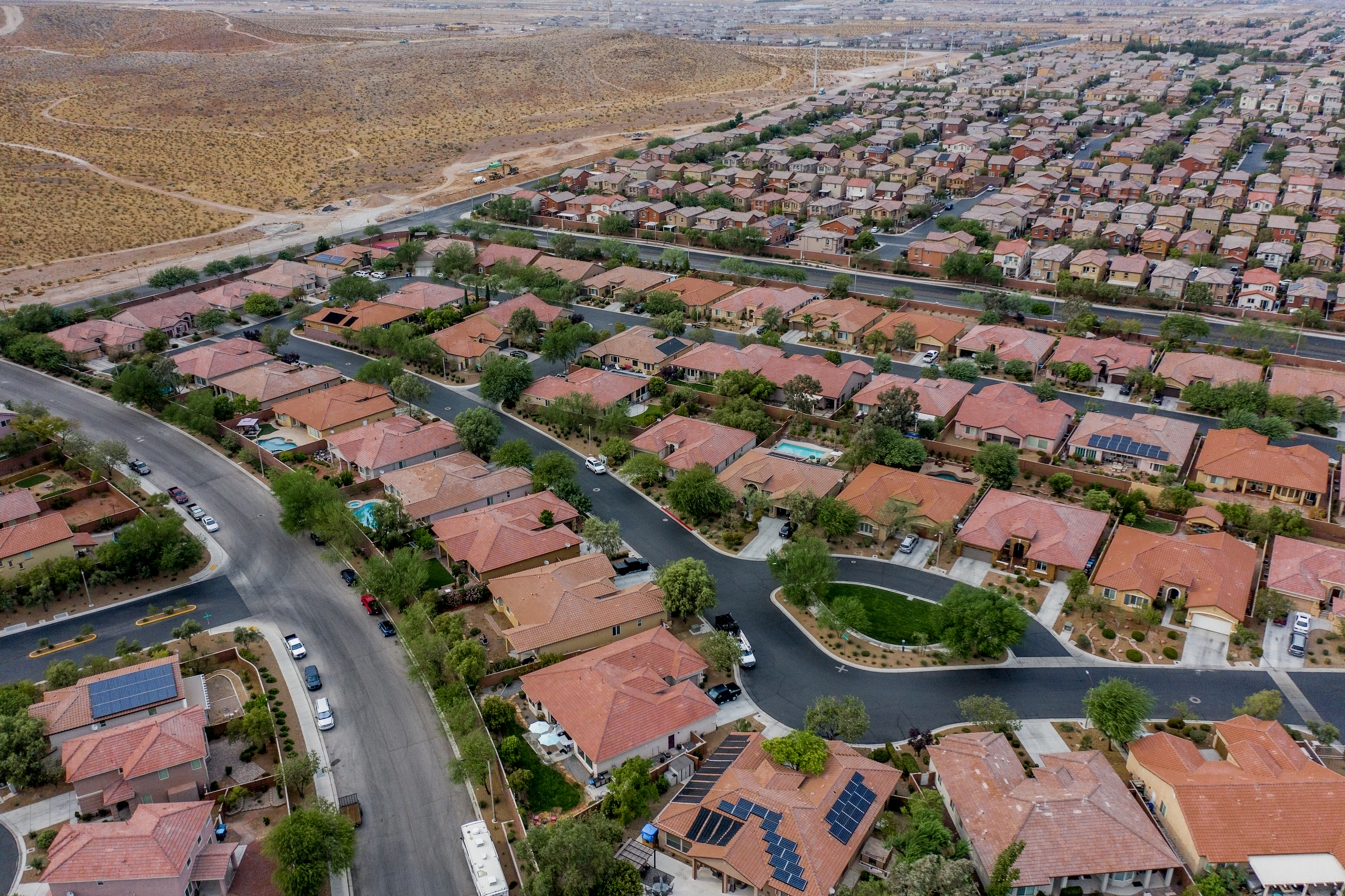Nowhere is the widening gap between real estate and the real economy more apparent than in Las Vegas, where tourism is in ruins, wages are plunging, and home prices just keep rocketing higher.