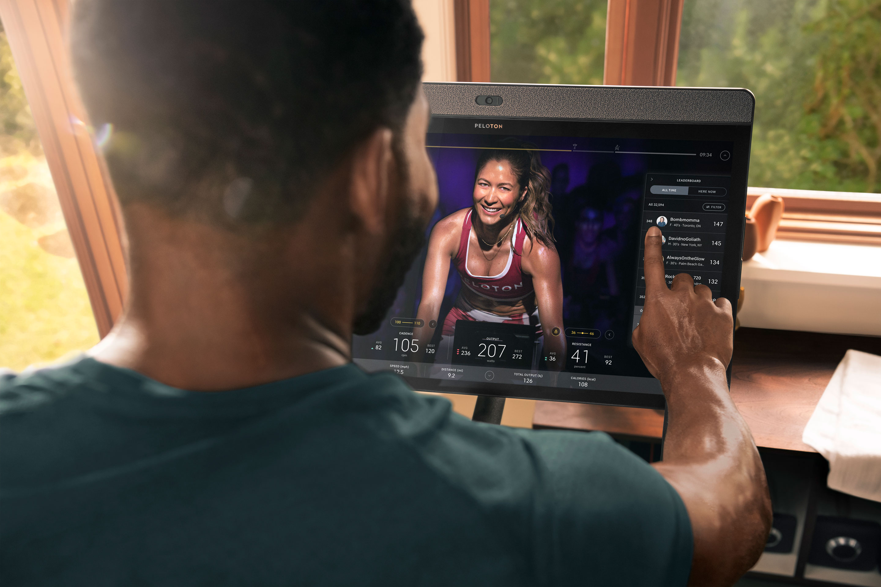 Peloton has kept riders going through the pandemic.