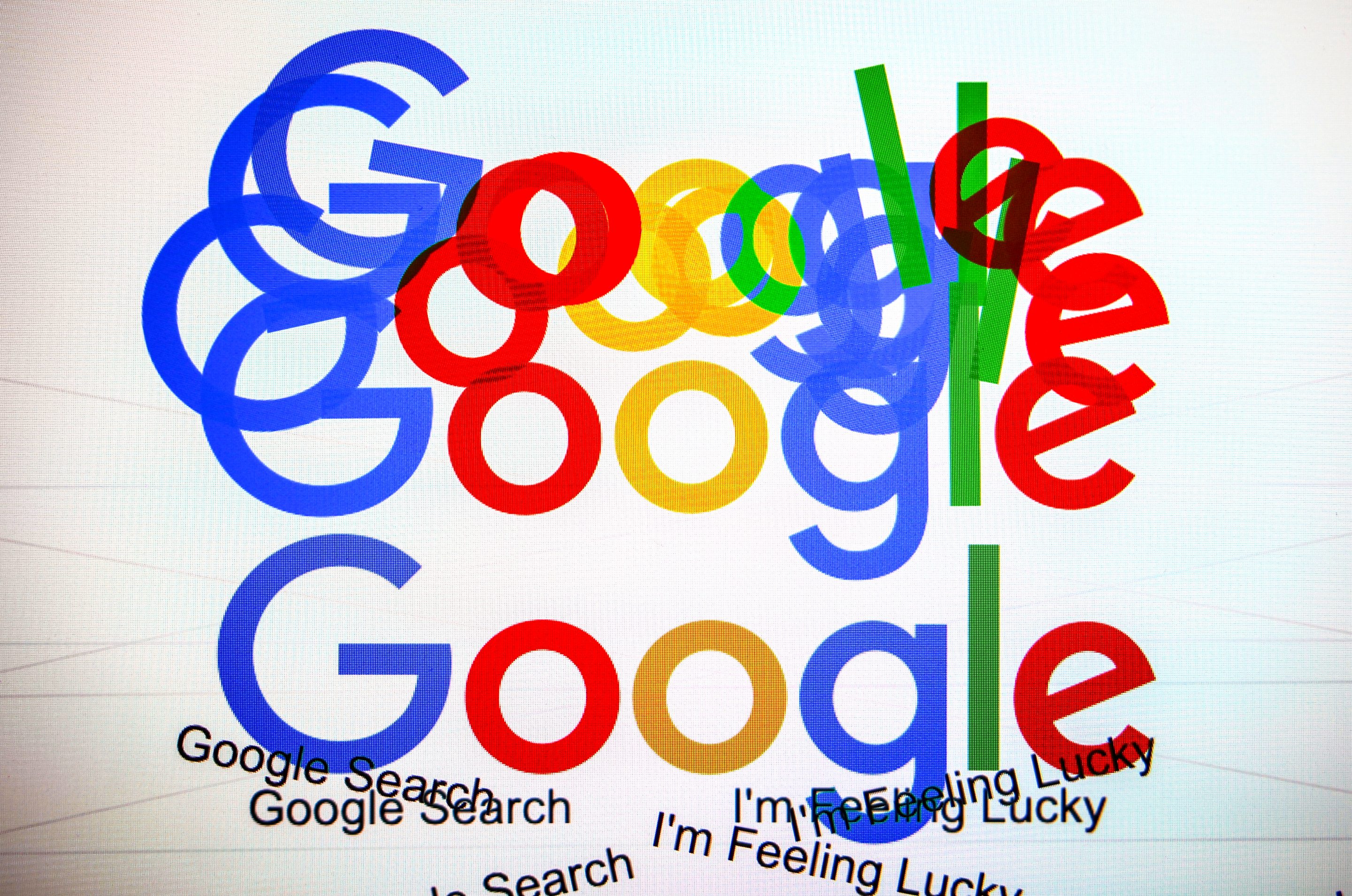 Alphabet's Google was one of the big losers Wednesday, as the tech giants dragged down the S&P 500 yet again. Wire photography: David Gray/Bloomberg via Getty Images
