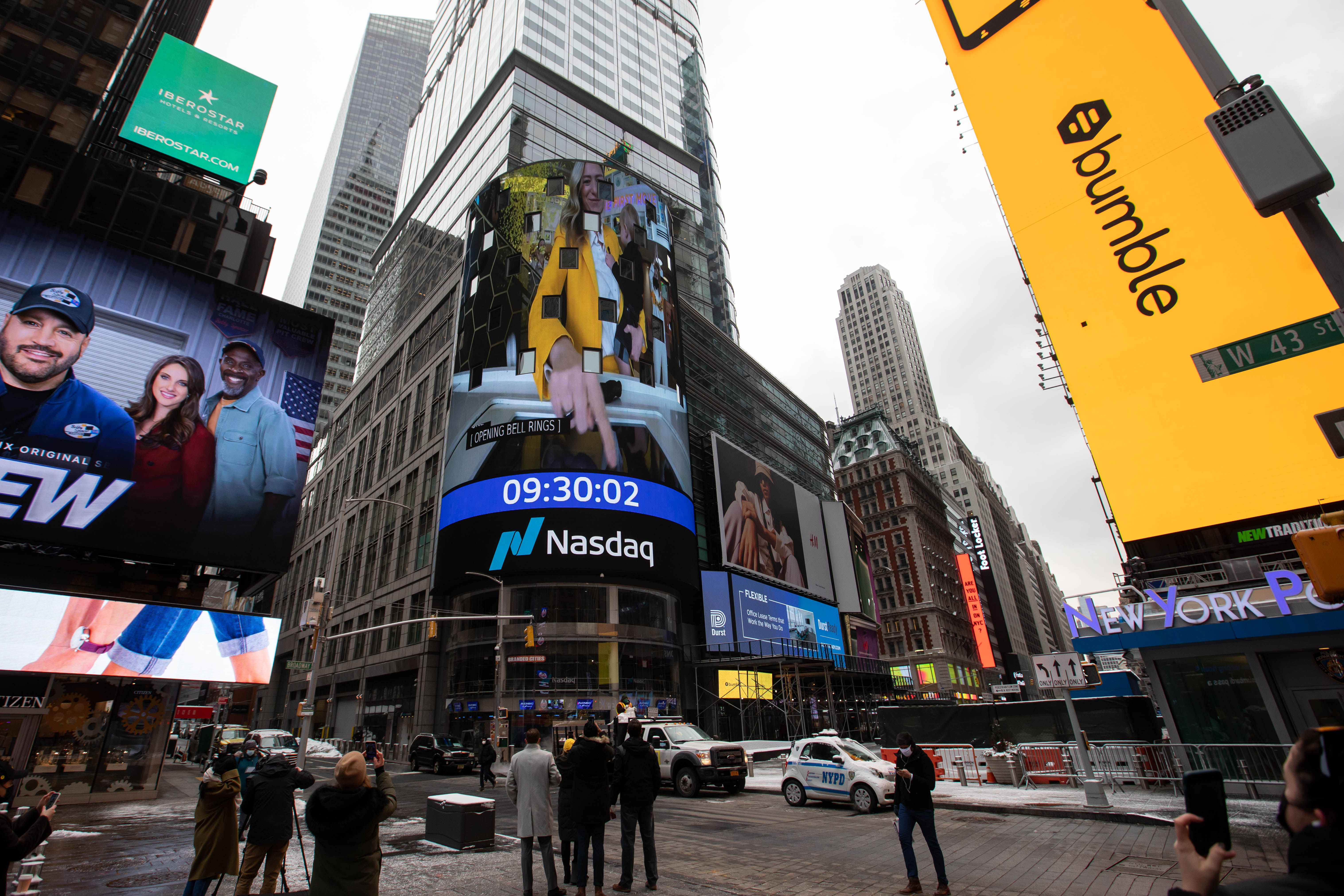 Tech futures are surging on Monday as investors buy on the dips of last week's Nasdaq-led slump in equities.